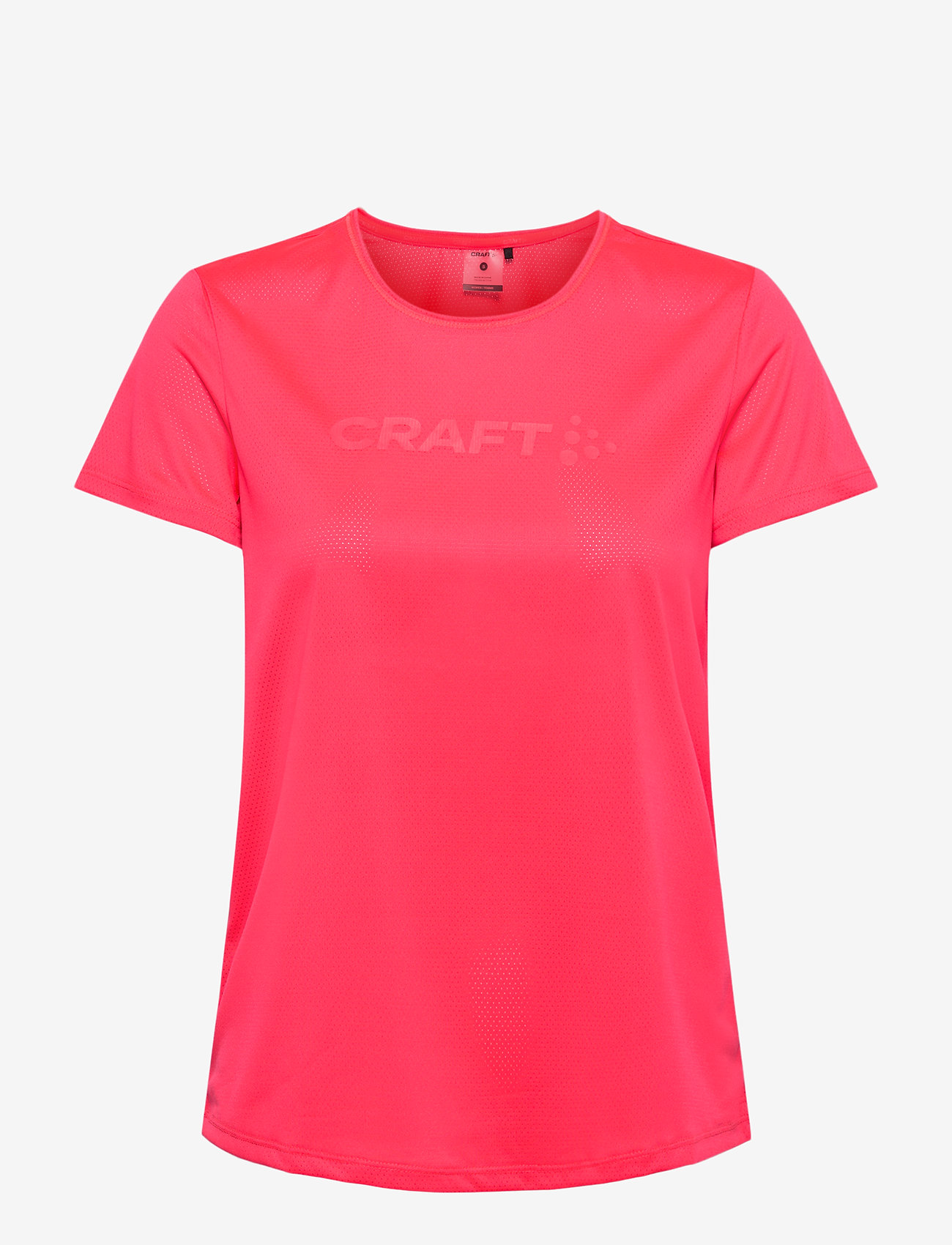 CORE ESSENCE SS MESH TEE W - CRUSH
