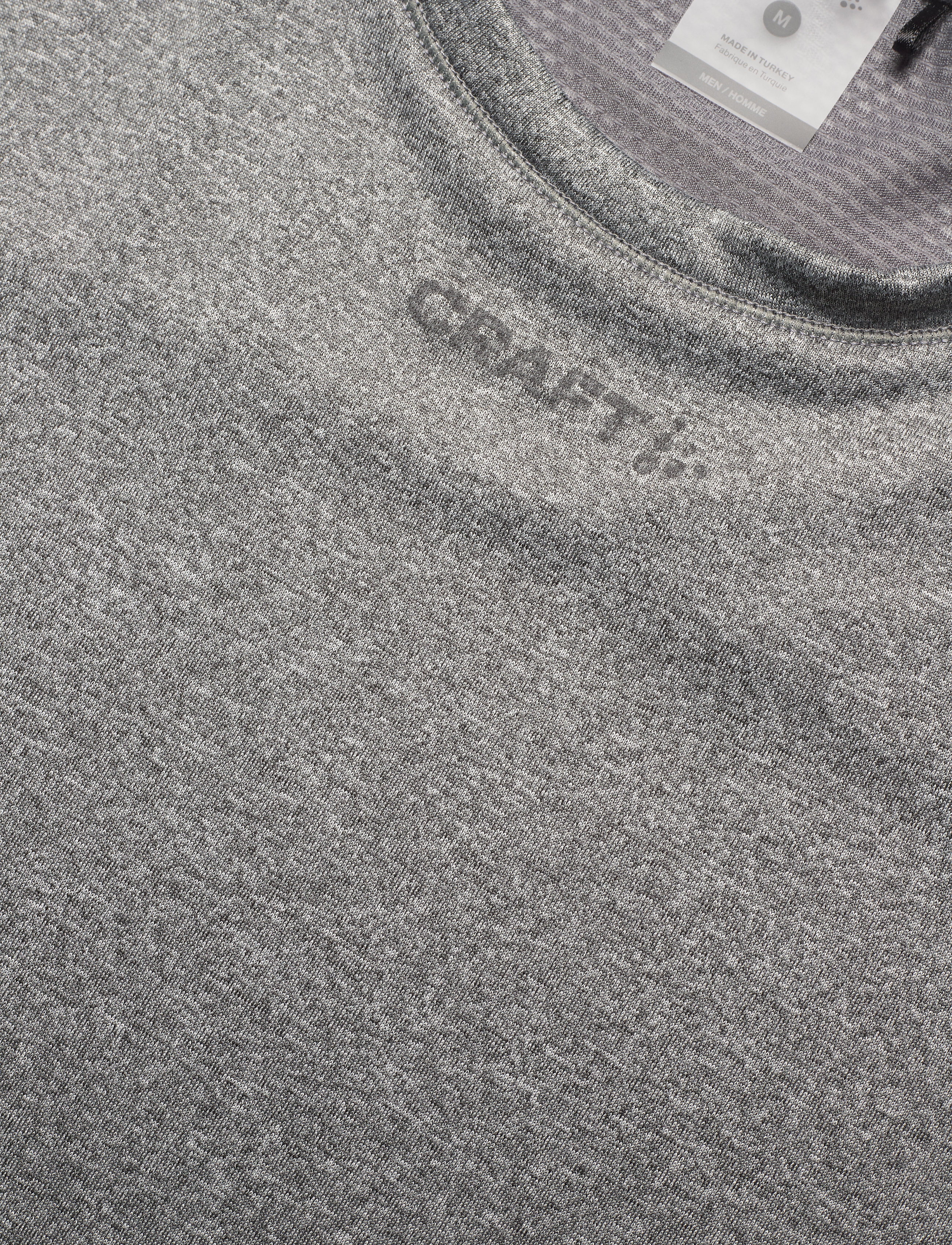 Craft - ADV Essence SS Tee M - t-shirts - dk grey melange - 2