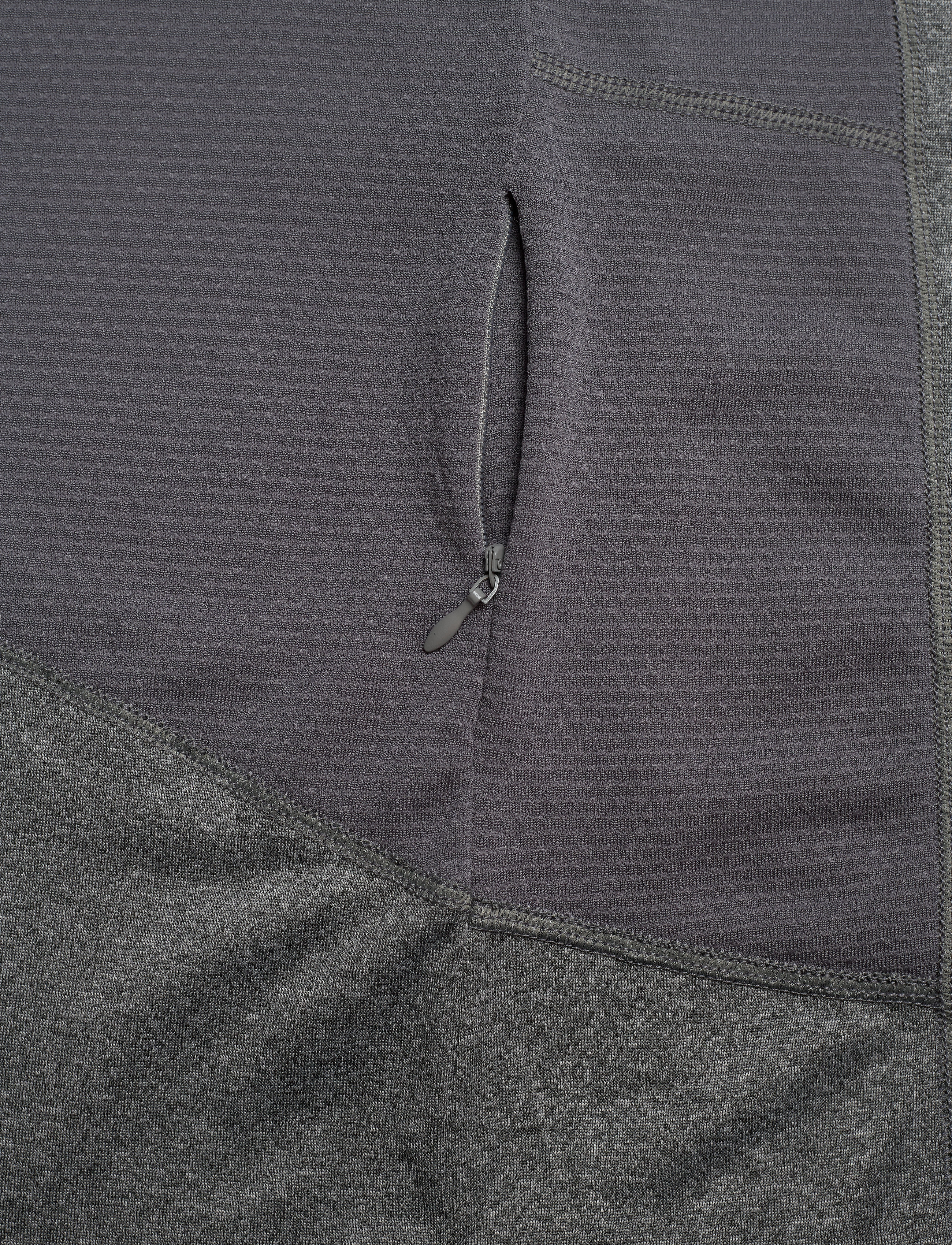 Craft - Adv Essence Ls Tee M - dk grey melange - 5