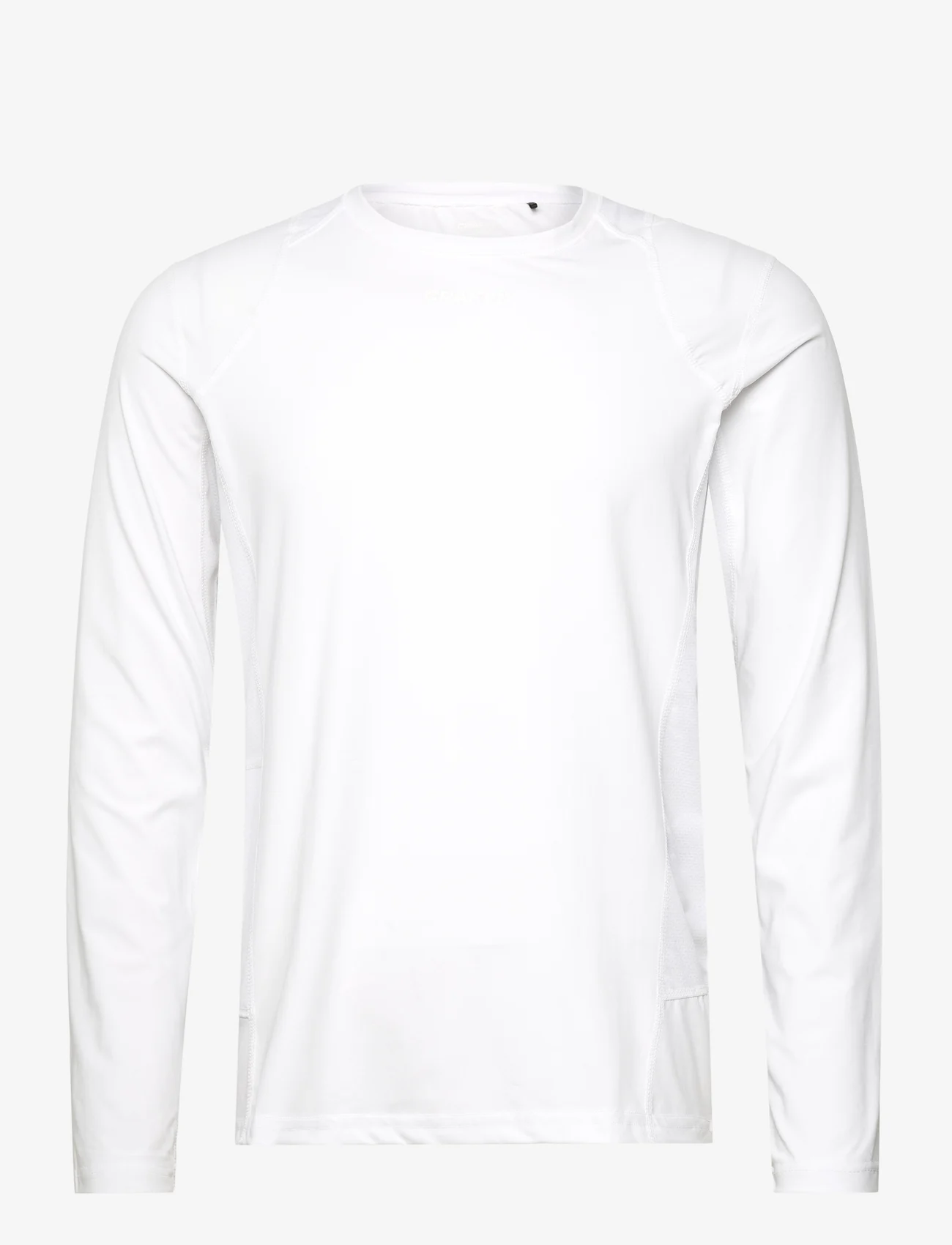 Craft - Adv Essence Ls Tee M - pitkähihaiset t-paidat - white - 0