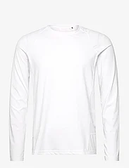 Craft - Adv Essence Ls Tee M - långärmade tröjor - white - 0