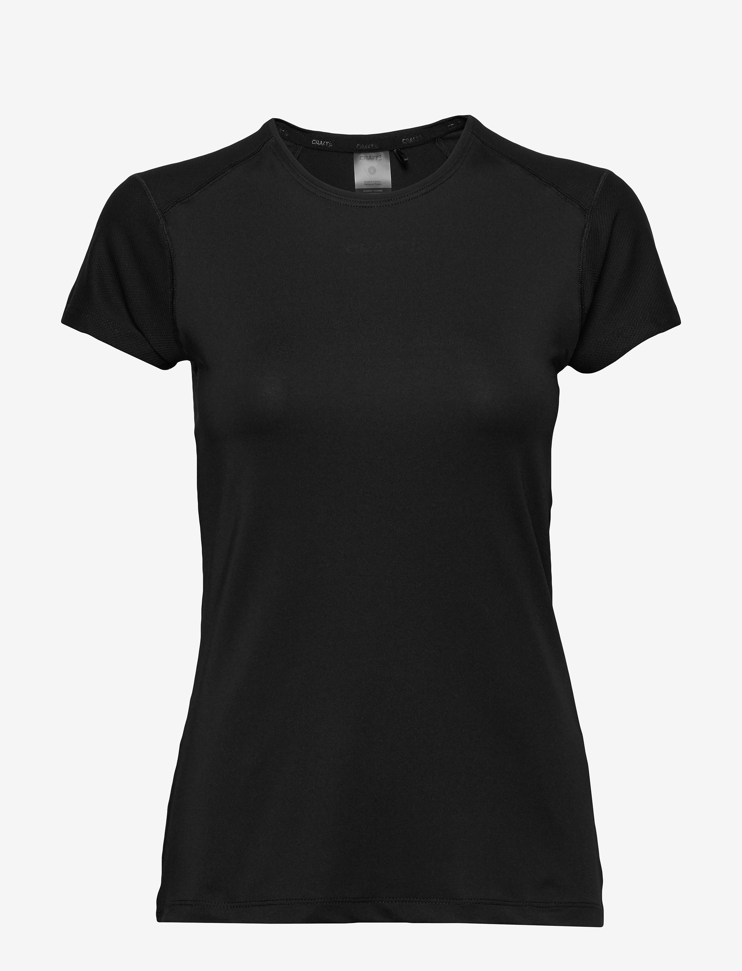 Adv Essence Ss Slim Tee W - BLACK