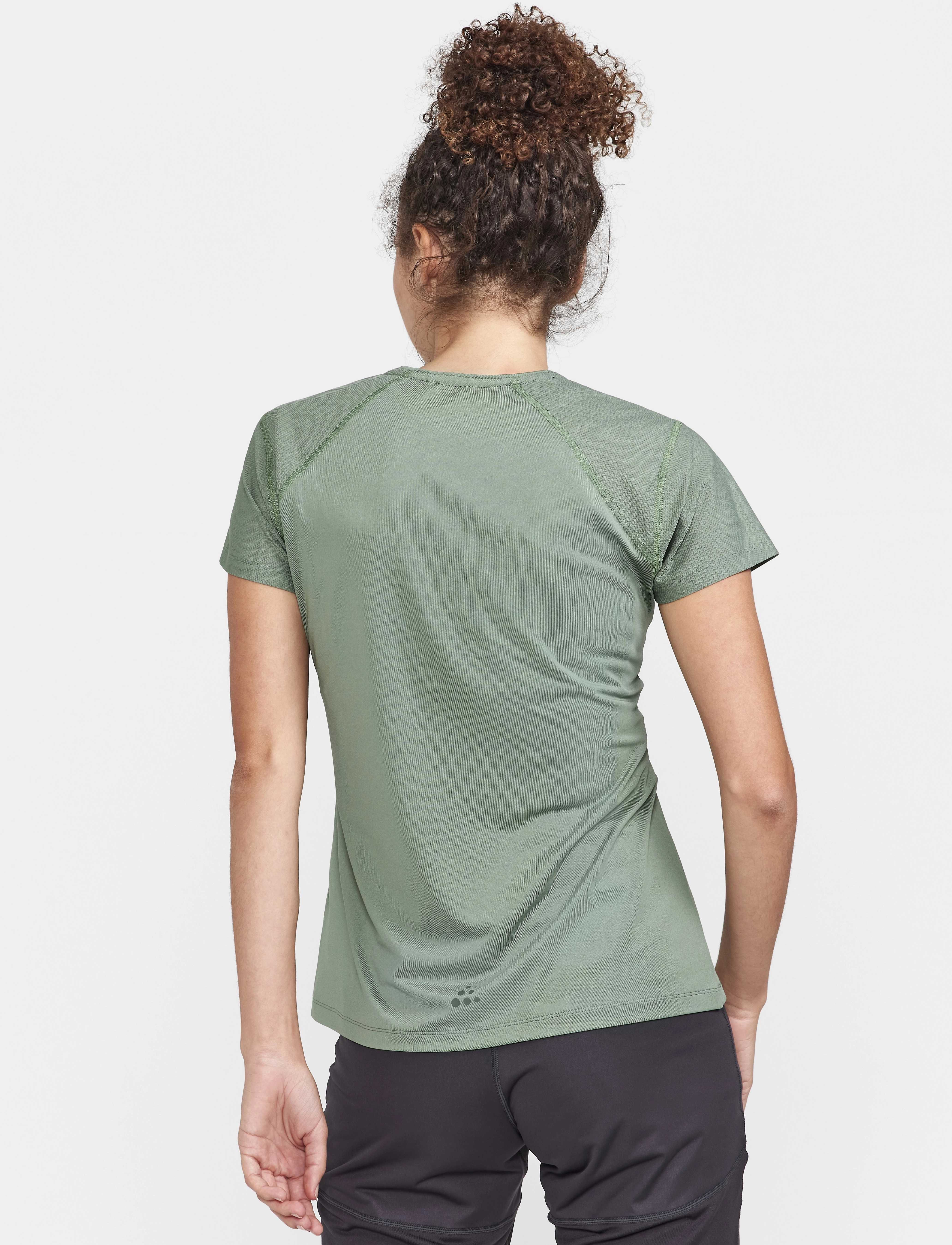 Craft - Adv Essence Ss Slim Tee W - thyme - 3