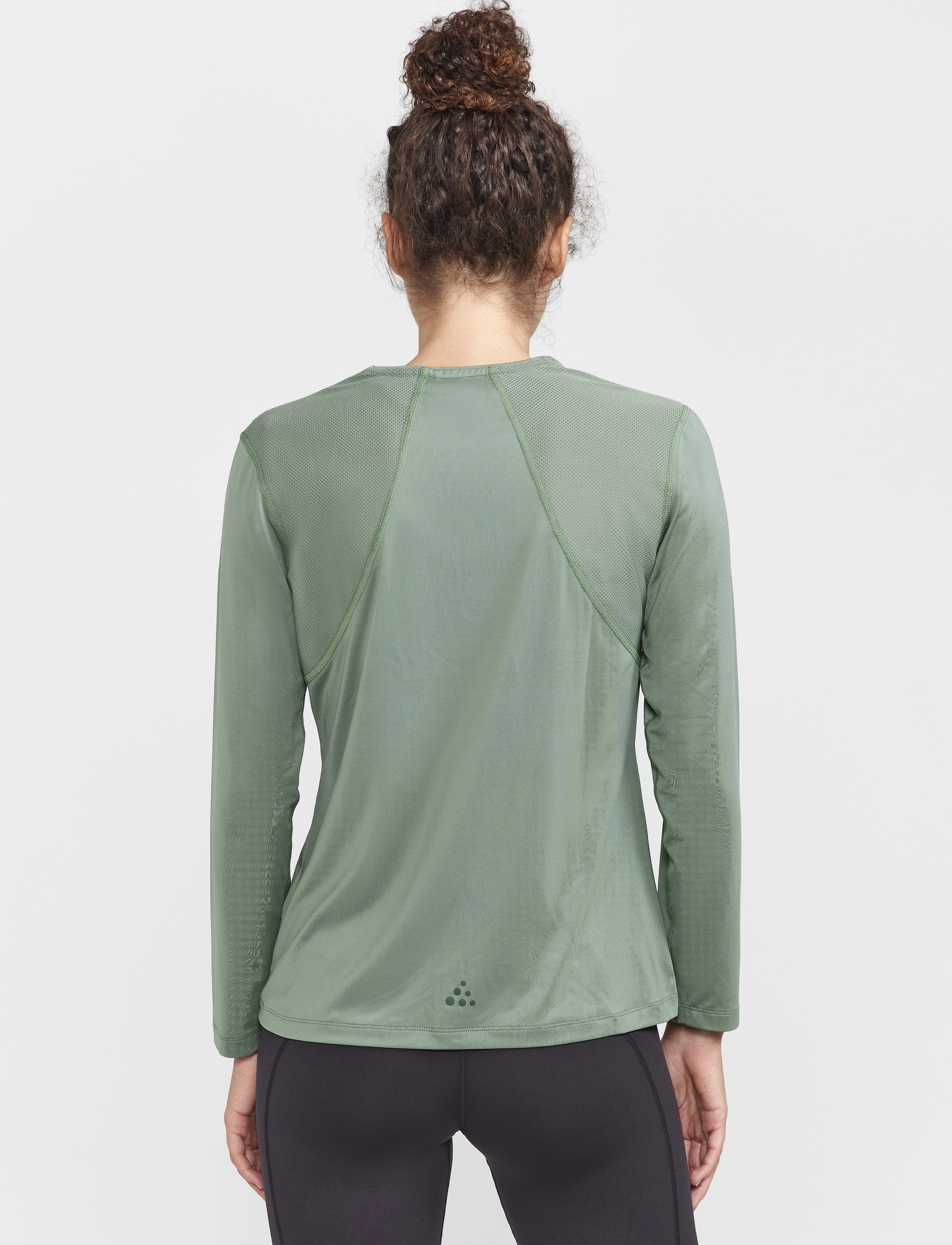 Craft - Adv Essence Ls Tee W - thyme - 3