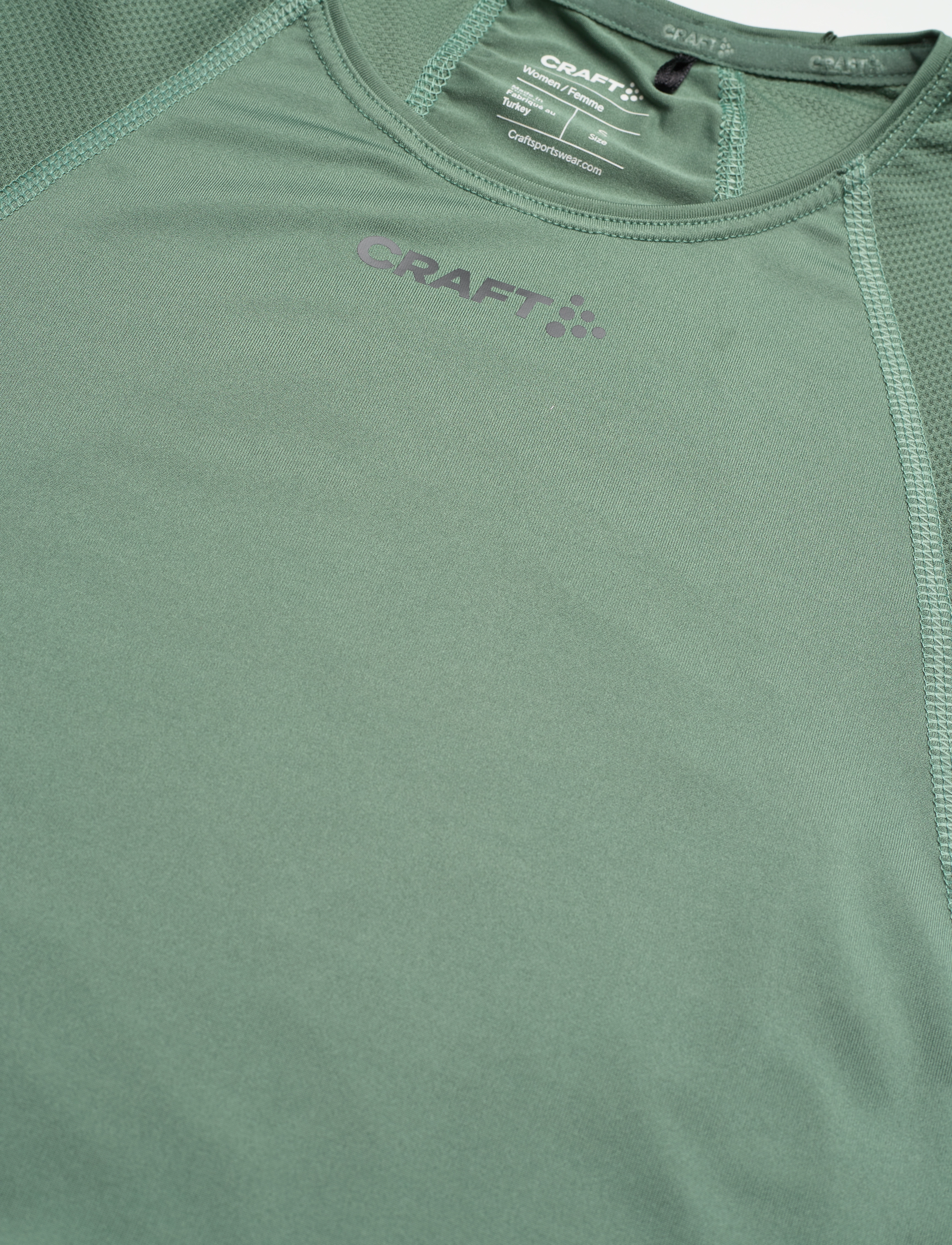 Craft - Adv Essence Ls Tee W - thyme - 4