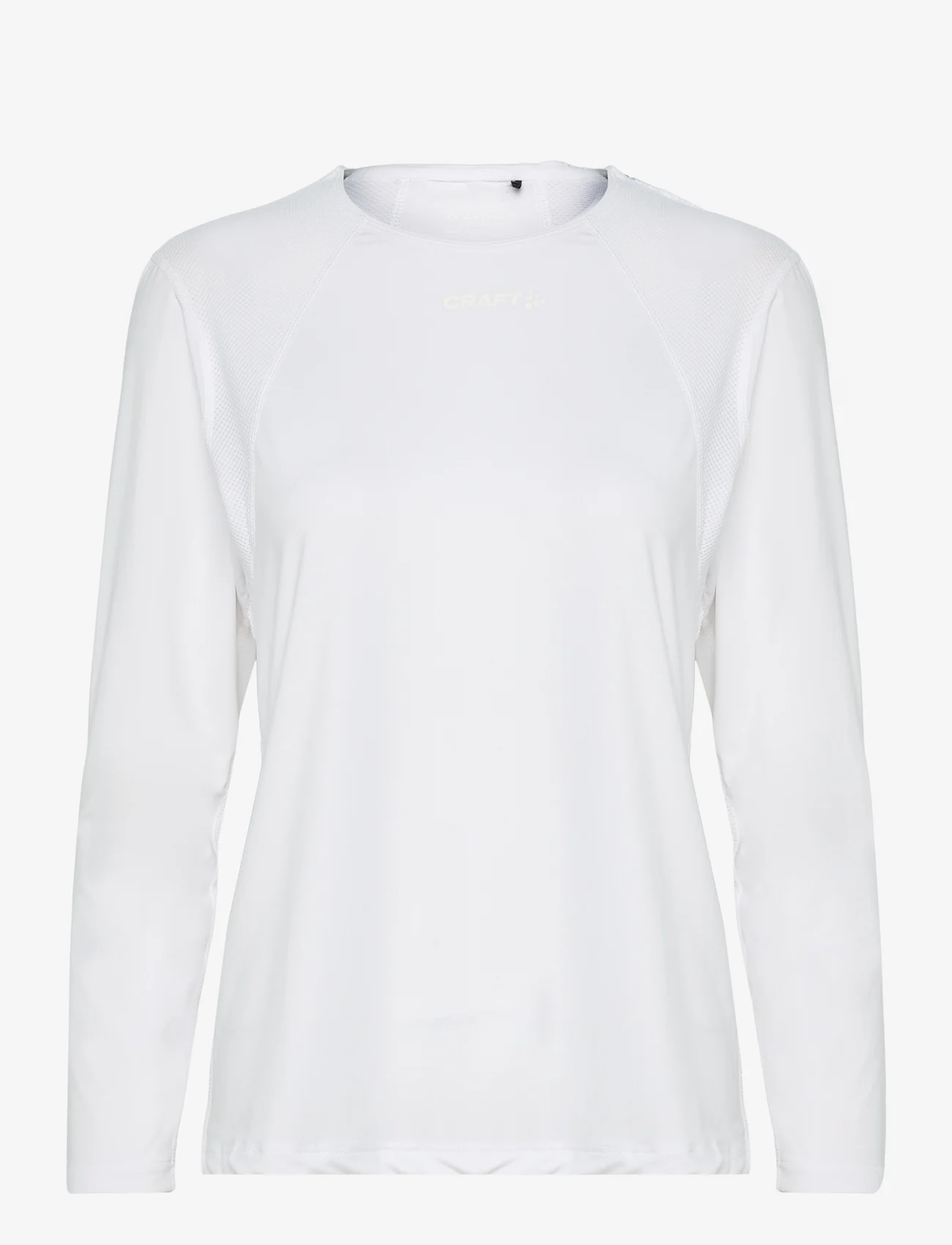Craft - Adv Essence Ls Tee W - t-shirts & topper - white - 0