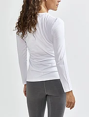 Craft - Adv Essence Ls Tee W - t-shirts & topper - white - 4