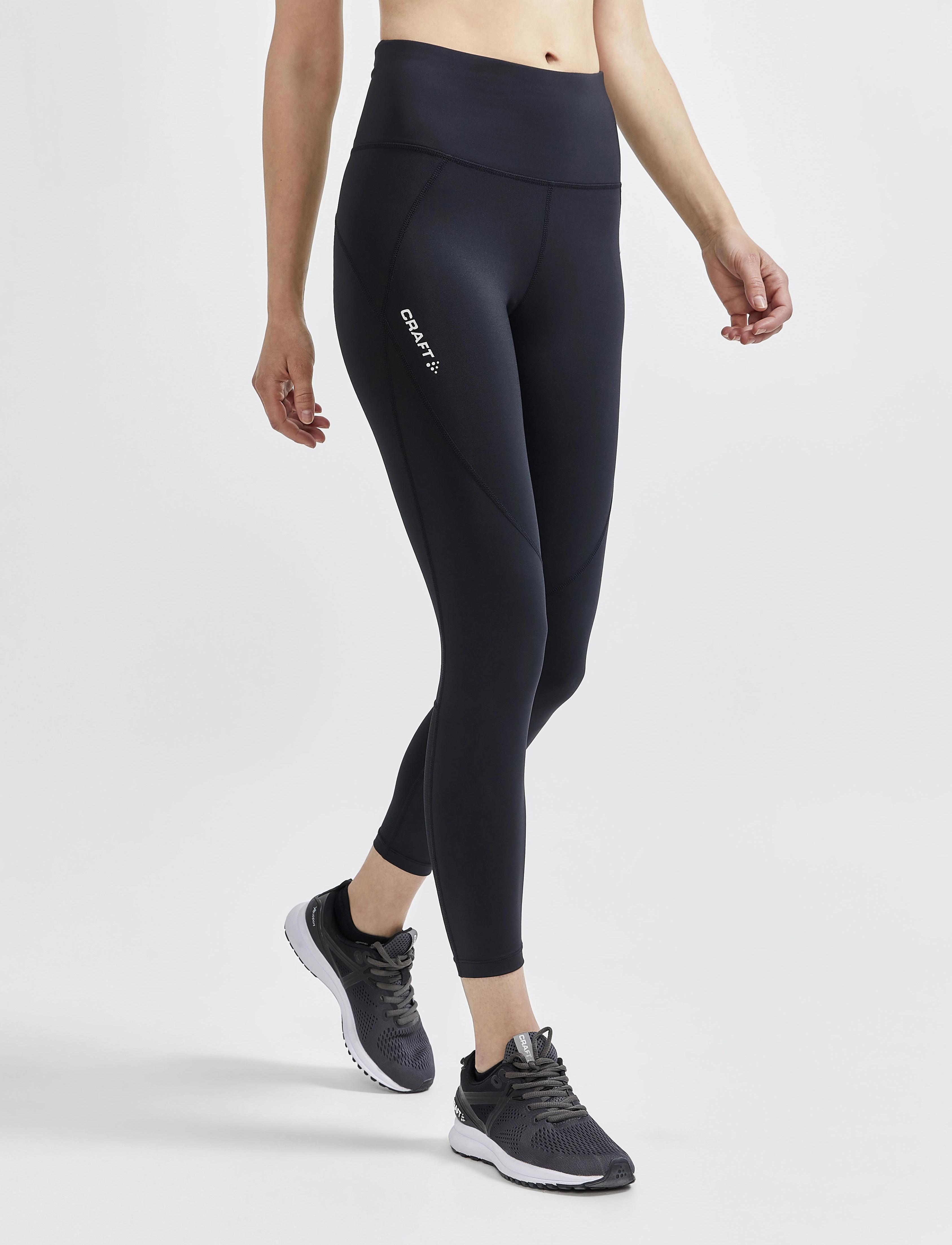 Craft - Adv Essence High Waist Tights W - jooksuretuusid - black - 4