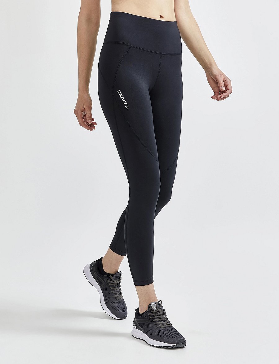 Craft - Adv Essence High Waist Tights W - volle länge - black - 4