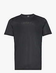 Craft - Core Essence SS Mesh Tee M - t-shirts - black/black - 0