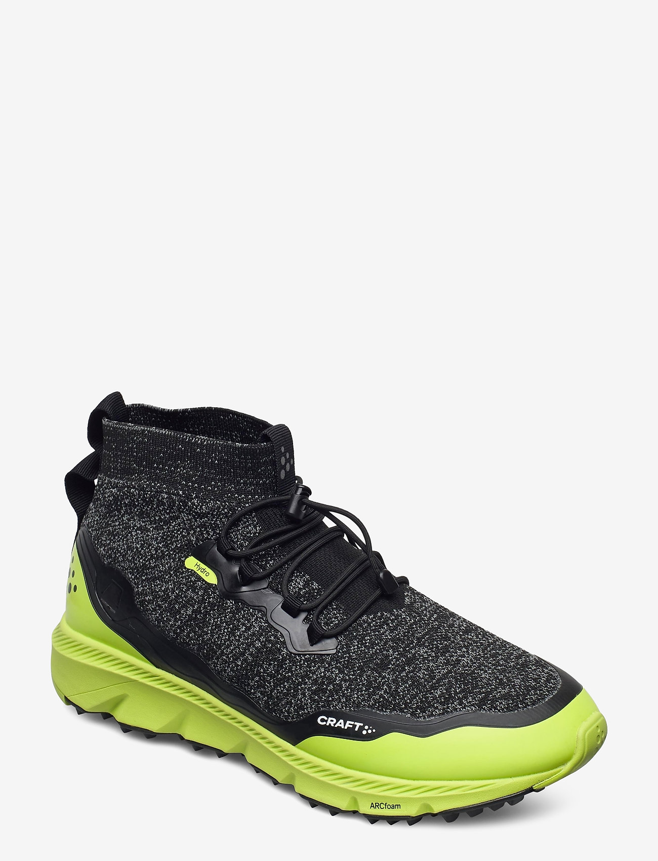 Craft - NORDIC FUSEKNIT HYDRO MID M - black melange/scream - 0