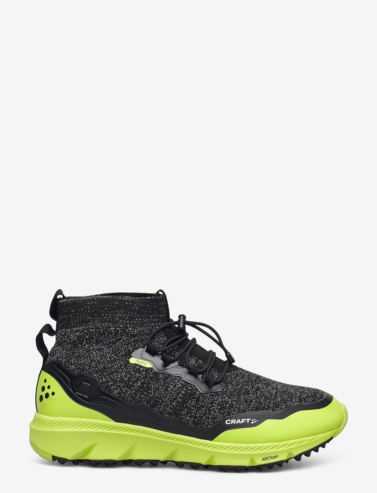Craft - NORDIC FUSEKNIT HYDRO MID M - black melange/scream - 1