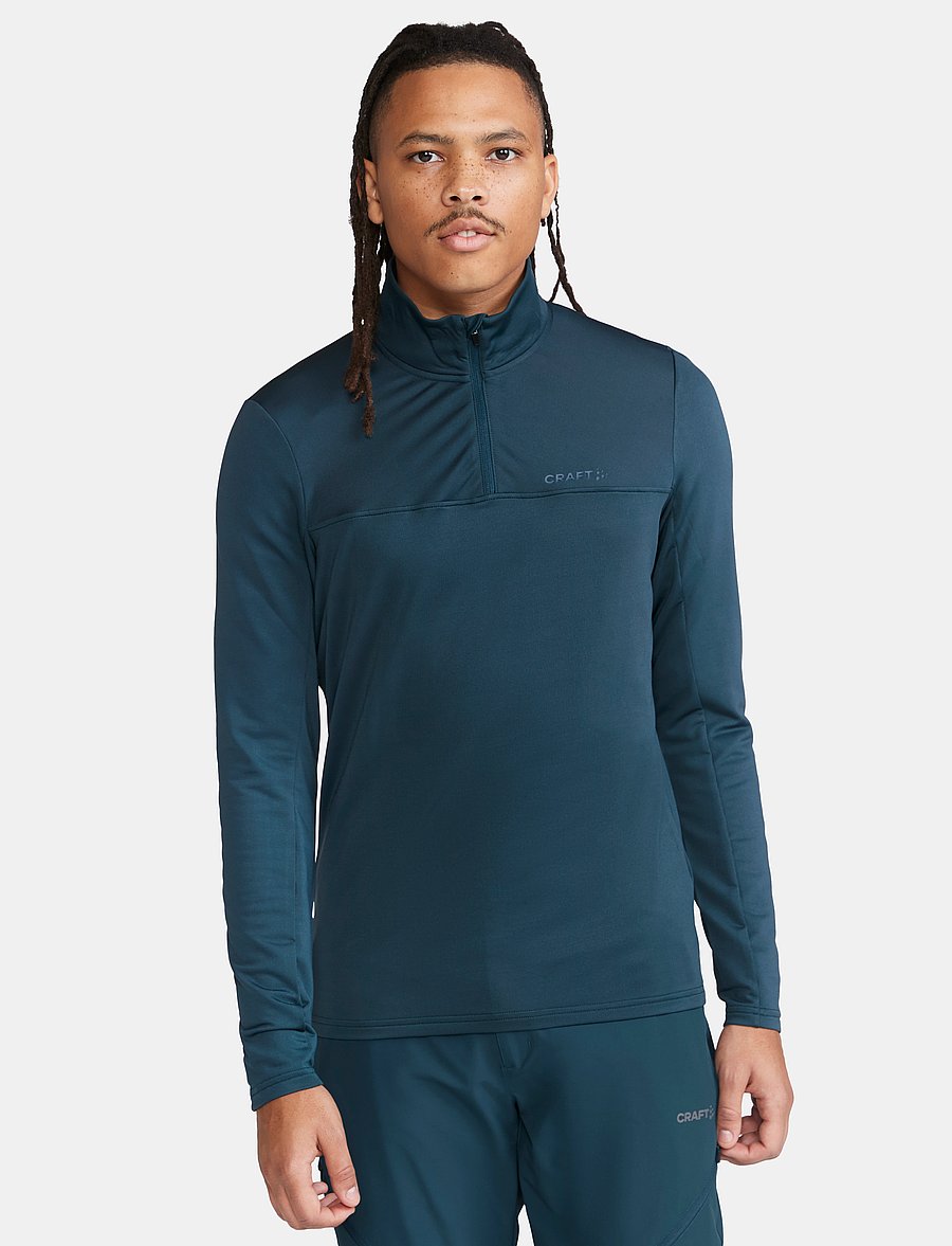 Craft - GAIN MIDLAYER M - fleece og mellemlag - pond - 0