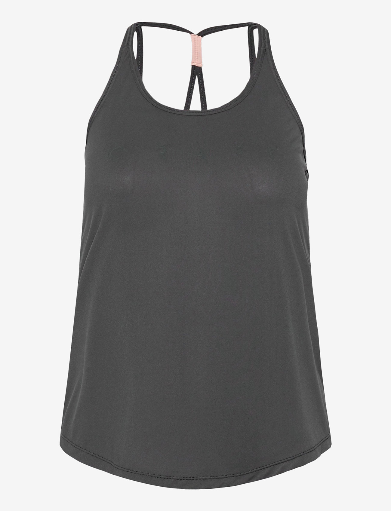 CORE SENCE STRAP SINGLET W - ASPHALT
