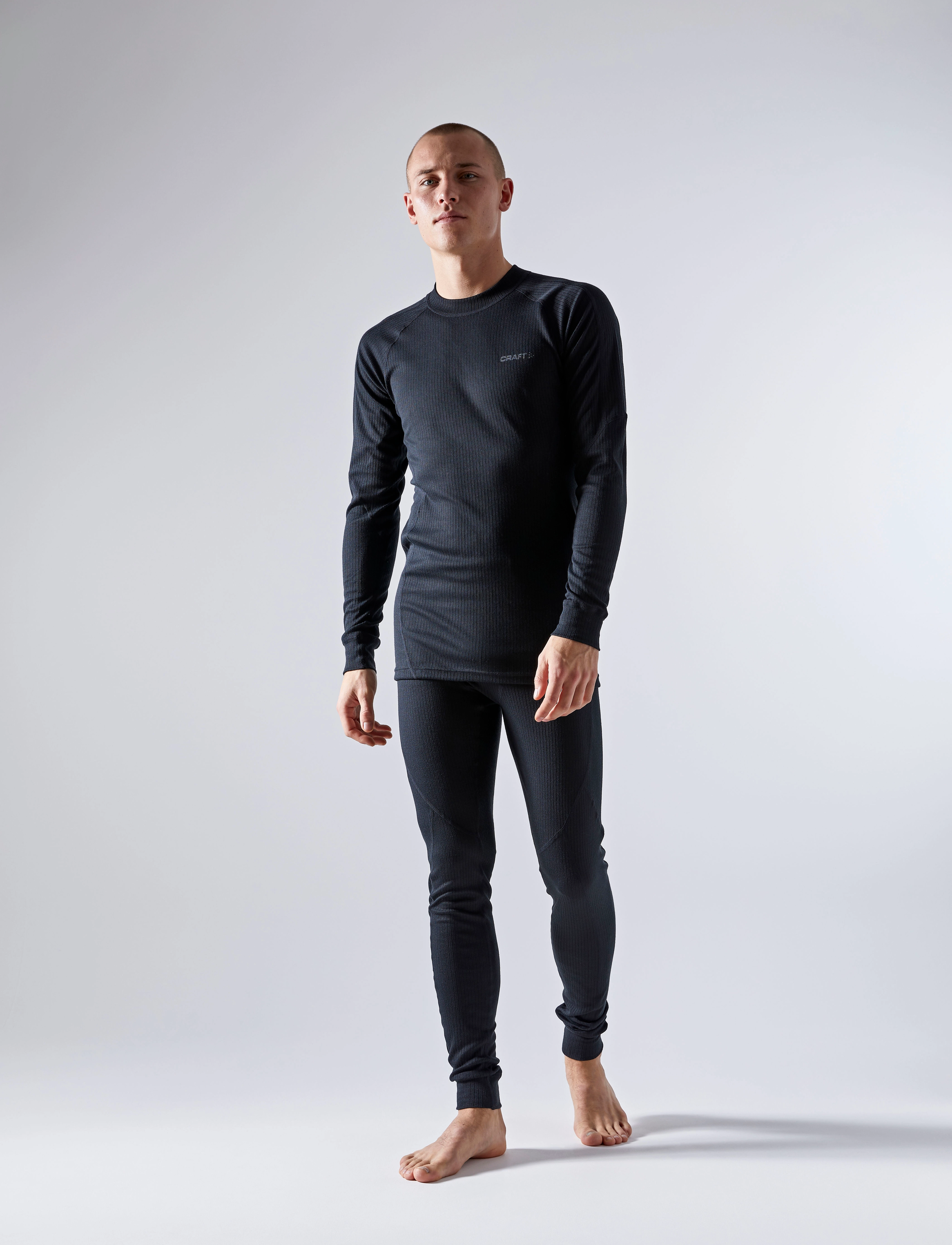 Craft - Baselayer Set M - baselayer sæt - black - 0