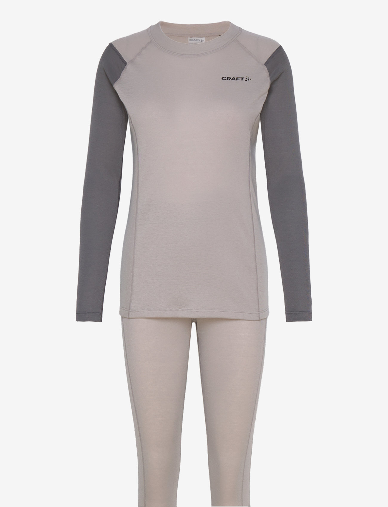 Craft - Thermal Baselayer Set W - odzież wierzchnia - clay/granite - 0