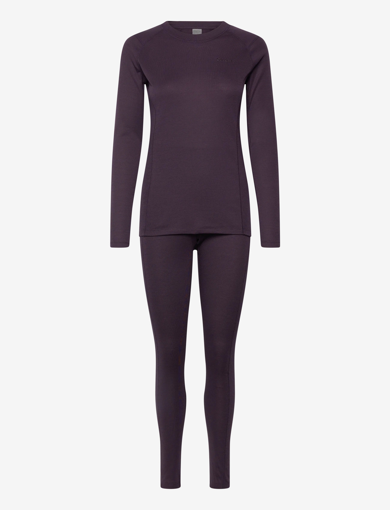 Craft - Thermal Baselayer Set W - jacken & mäntel - dk plum - 0