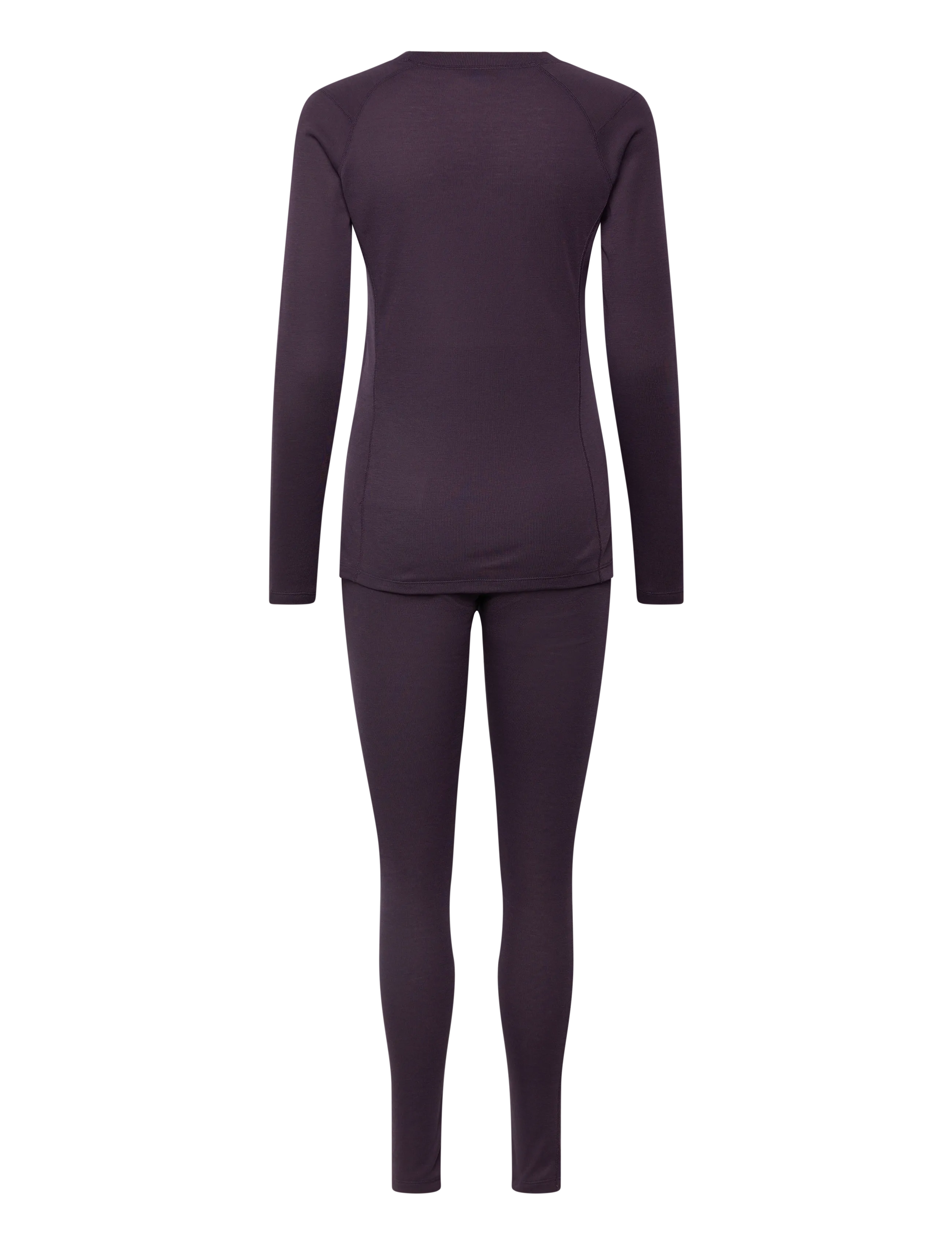 Craft - Warm Baselayer Set W - base layer sets - dk plum - 2