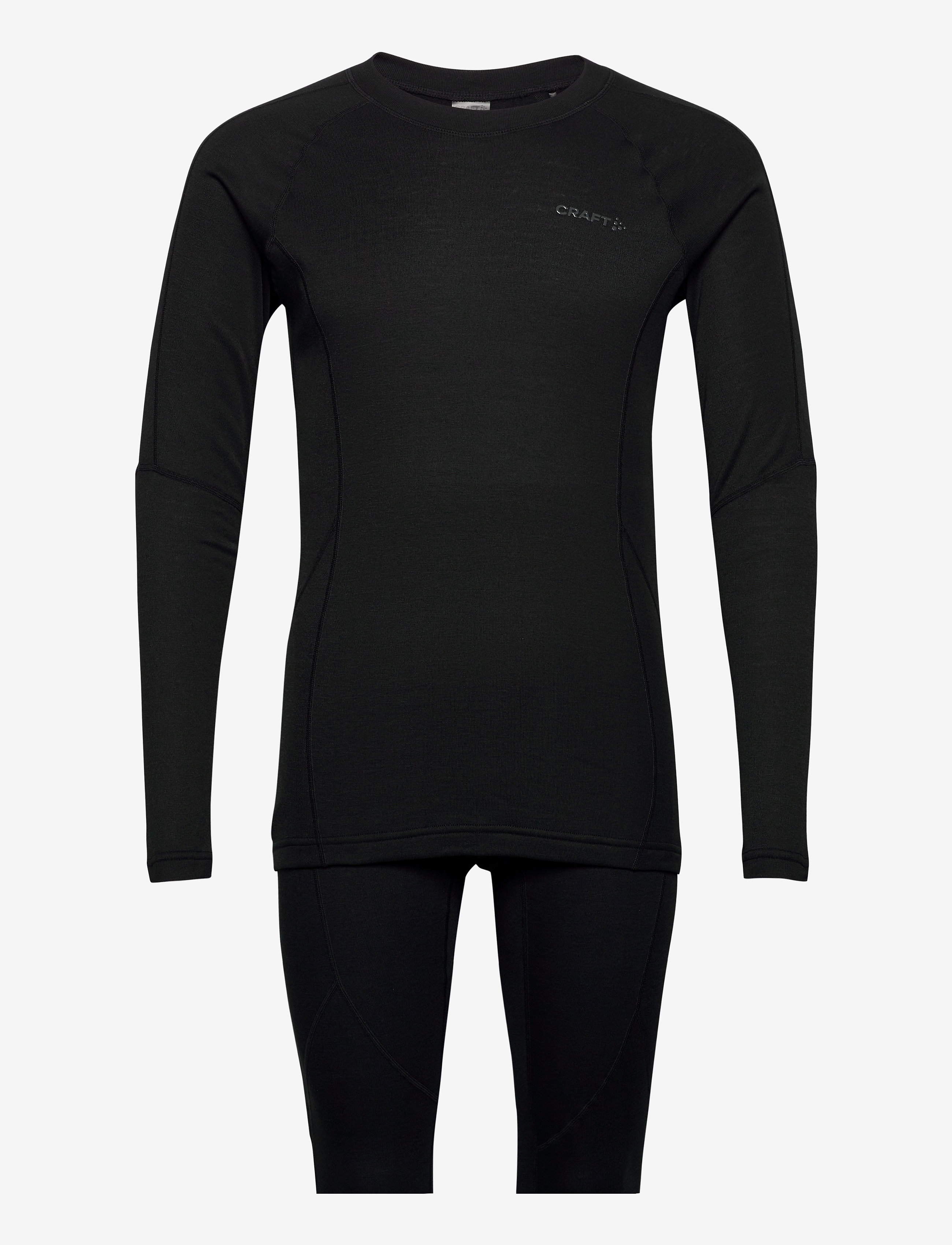 Craft Warm Baselayer Set M - Underställ - BLACK / black
