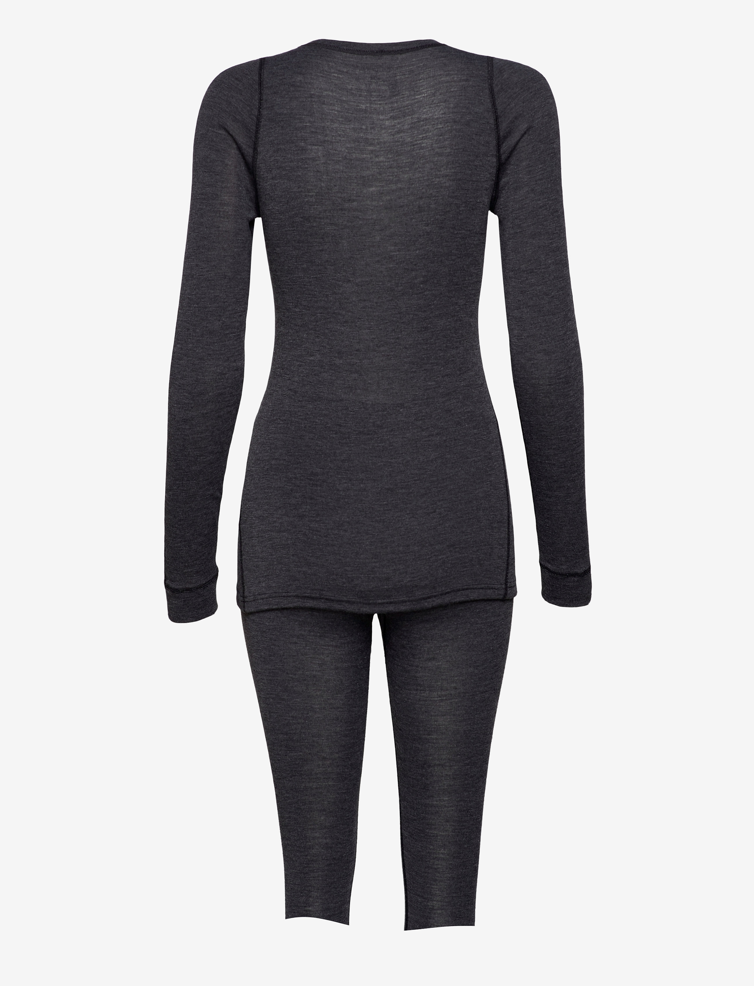 Craft - Wool Merino Set W - baselayer sæt - black melange - 2