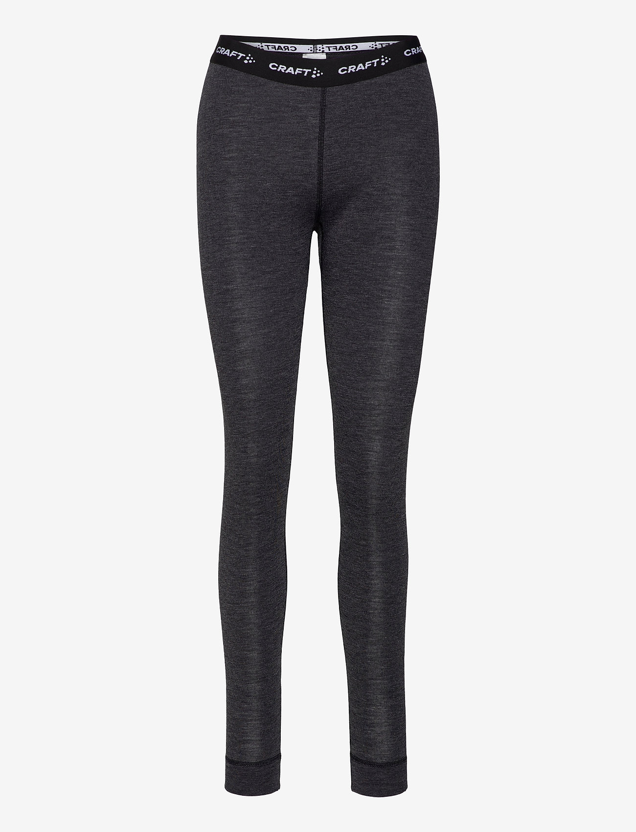 Craft - Wool Merino Set W - superundertøy & ullundertøy sett - black melange - 3