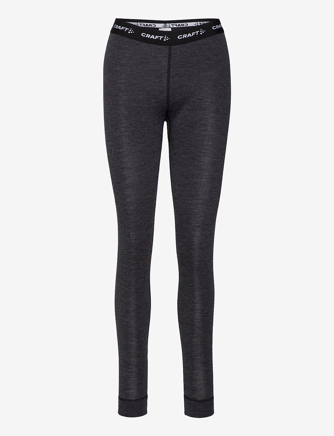 Craft - Wool Merino Set W - underställsset - black melange - 2