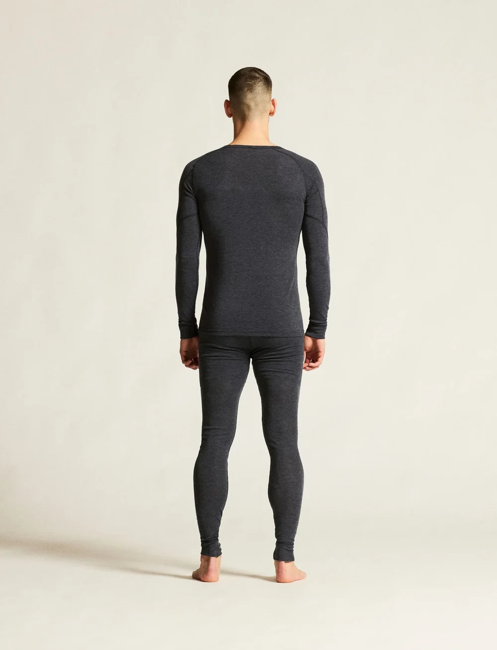 Craft - Wool Merino Set M - funktionsunterwäsche - sets - black melange - 4
