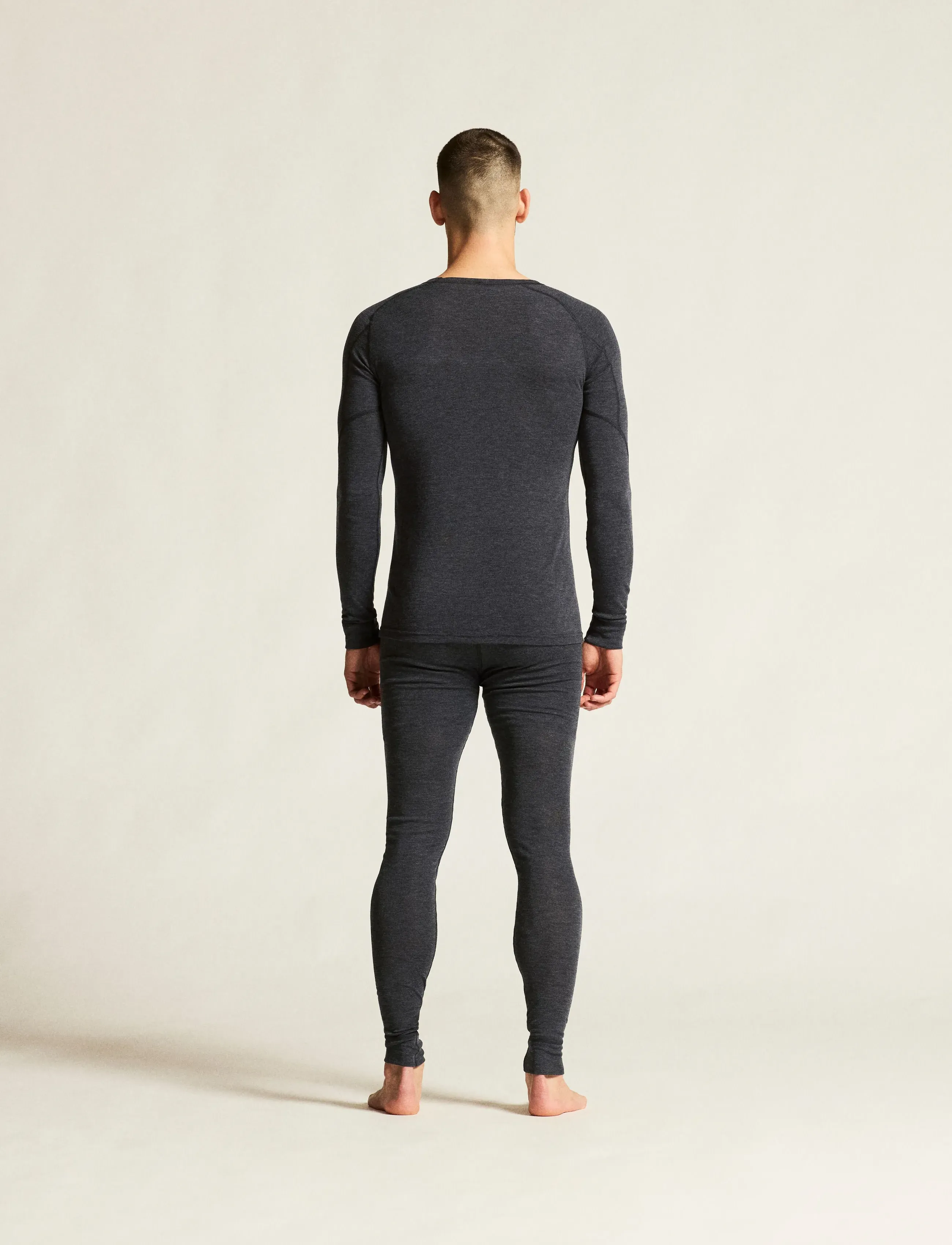 Craft - Wool Merino Set M - baselayer sæt - black melange - 4