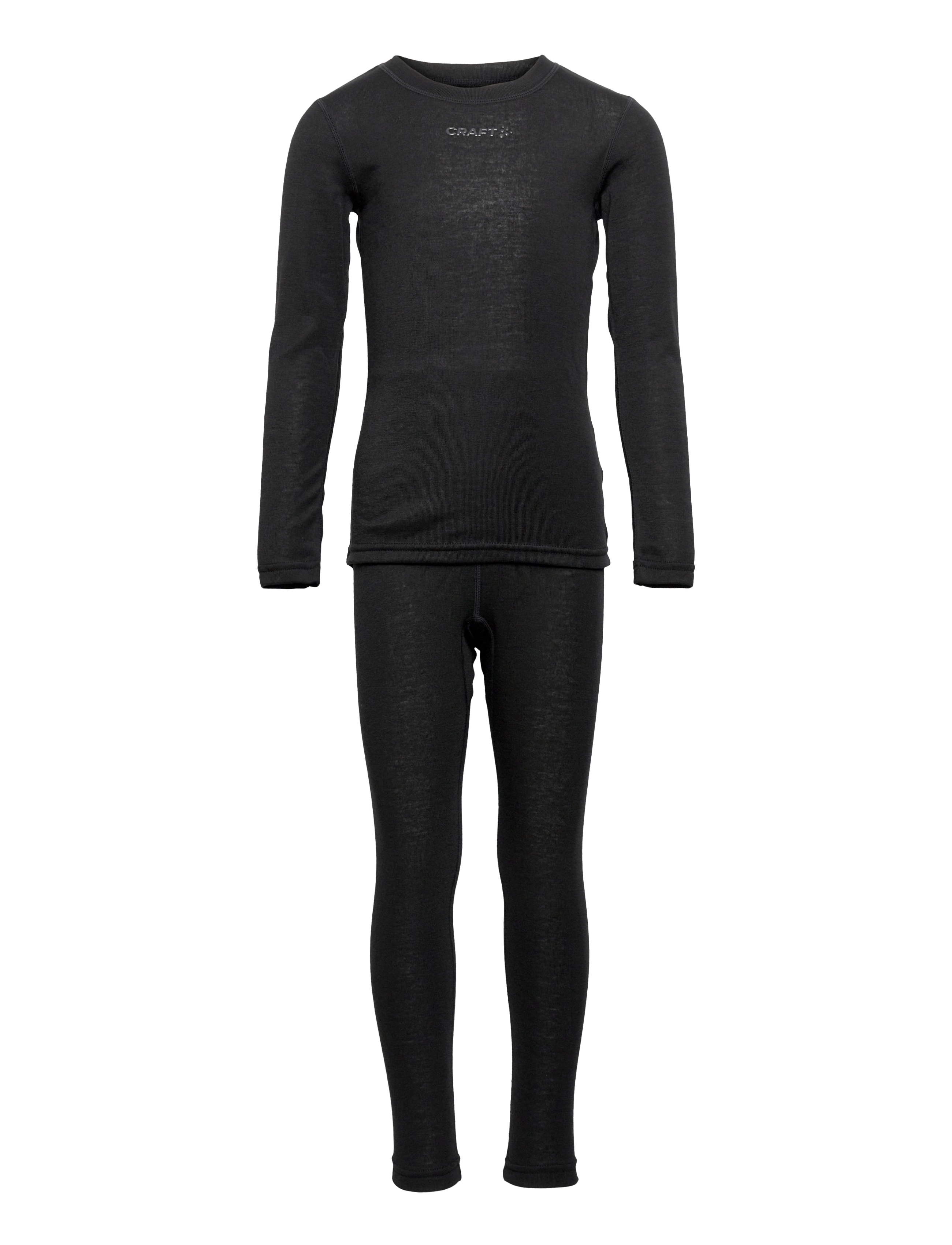 CRAFT Thermal Baselayer Set Jr Schwarz - 98-104 - Kinder