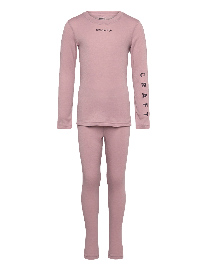 Craft - Thermal Baselayer Set Jr - termosæt - charm/dk plum - 1