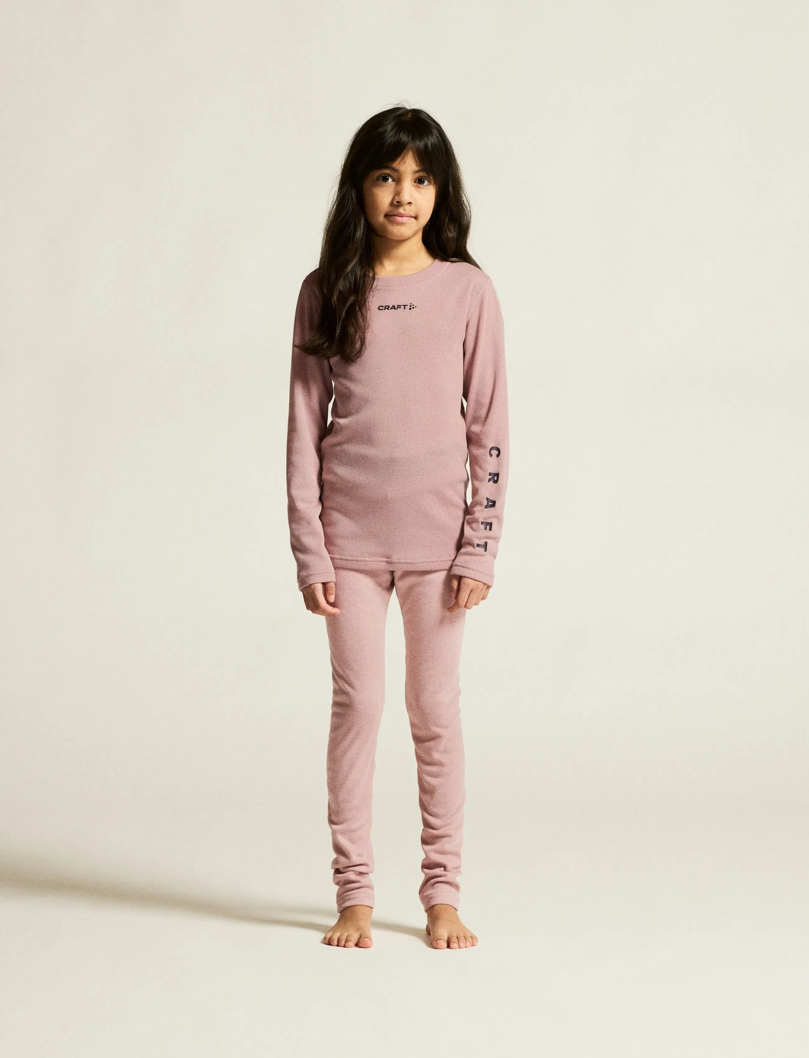 Craft Thermal Baselayer Set Jr, 74-80, Pink, Basislag > Baselayer-Sæt, Børn