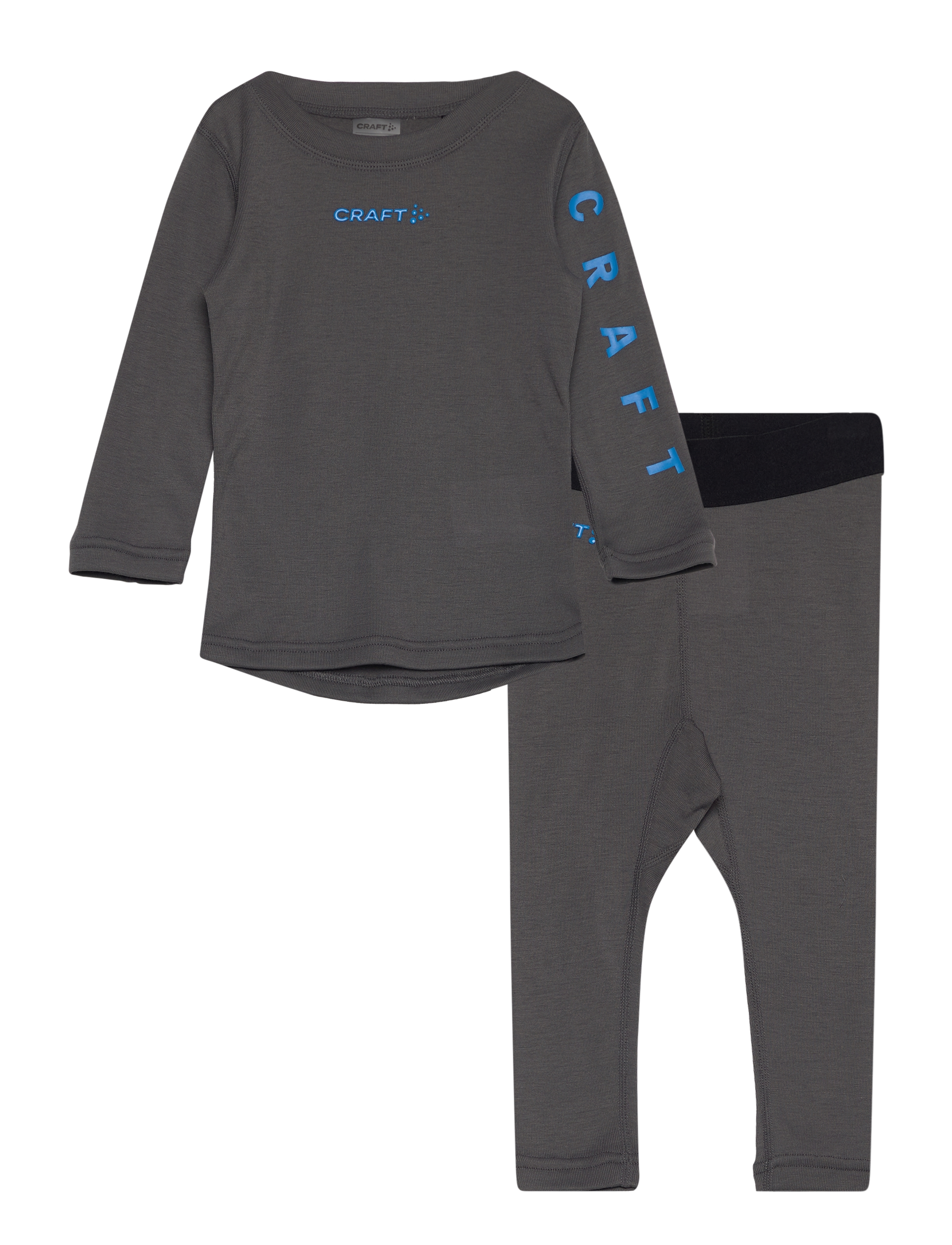 CRAFT Thermal Baselayer Set Jr Grau - 86-92 - Kinder