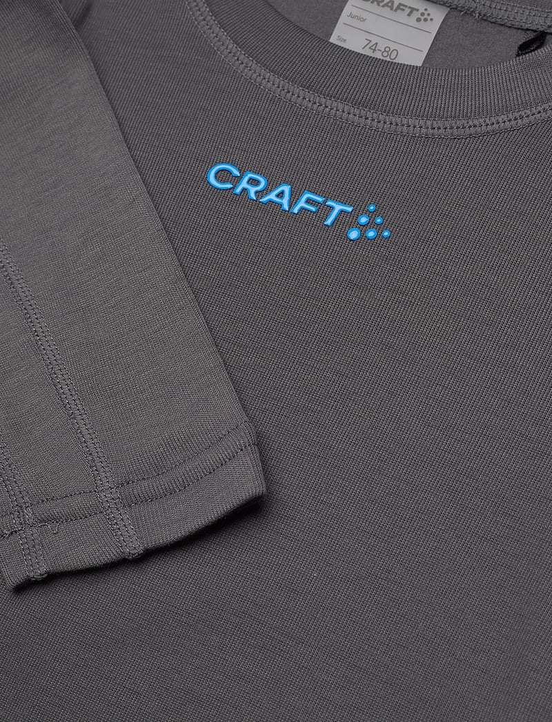 Craft - Thermal Baselayer Set Jr - aluskihina kantavad rõivakomplektid - granite/ray - 4