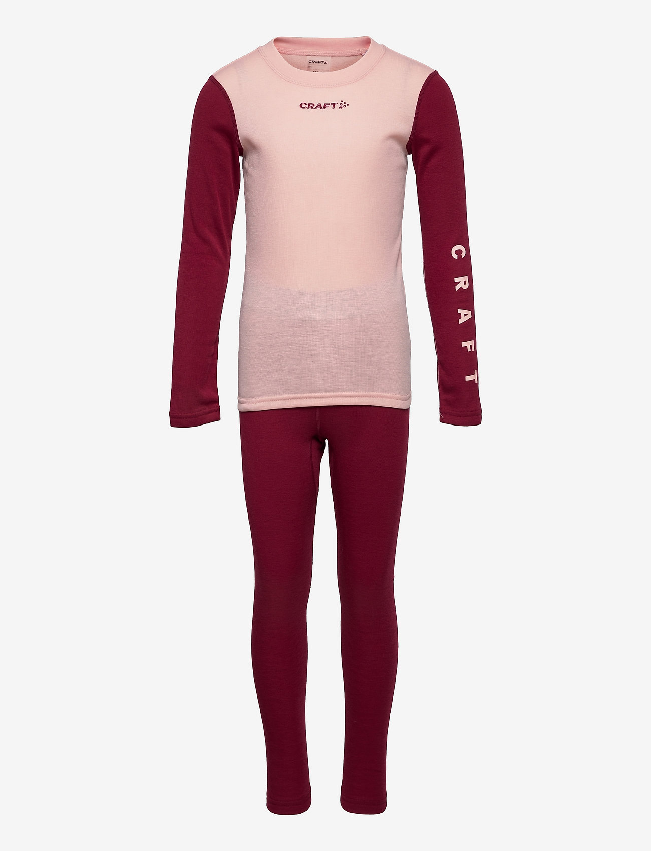Craft - CORE Warm Baselayer Set J - termosæt - gum/rhubarb - 0