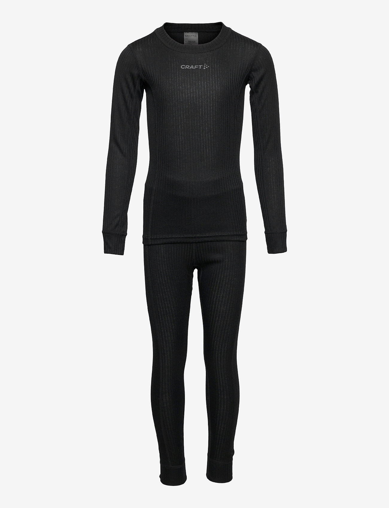 Craft Baselayer Set Jr - Aluskihina kantavad rõivad - BLACK / black