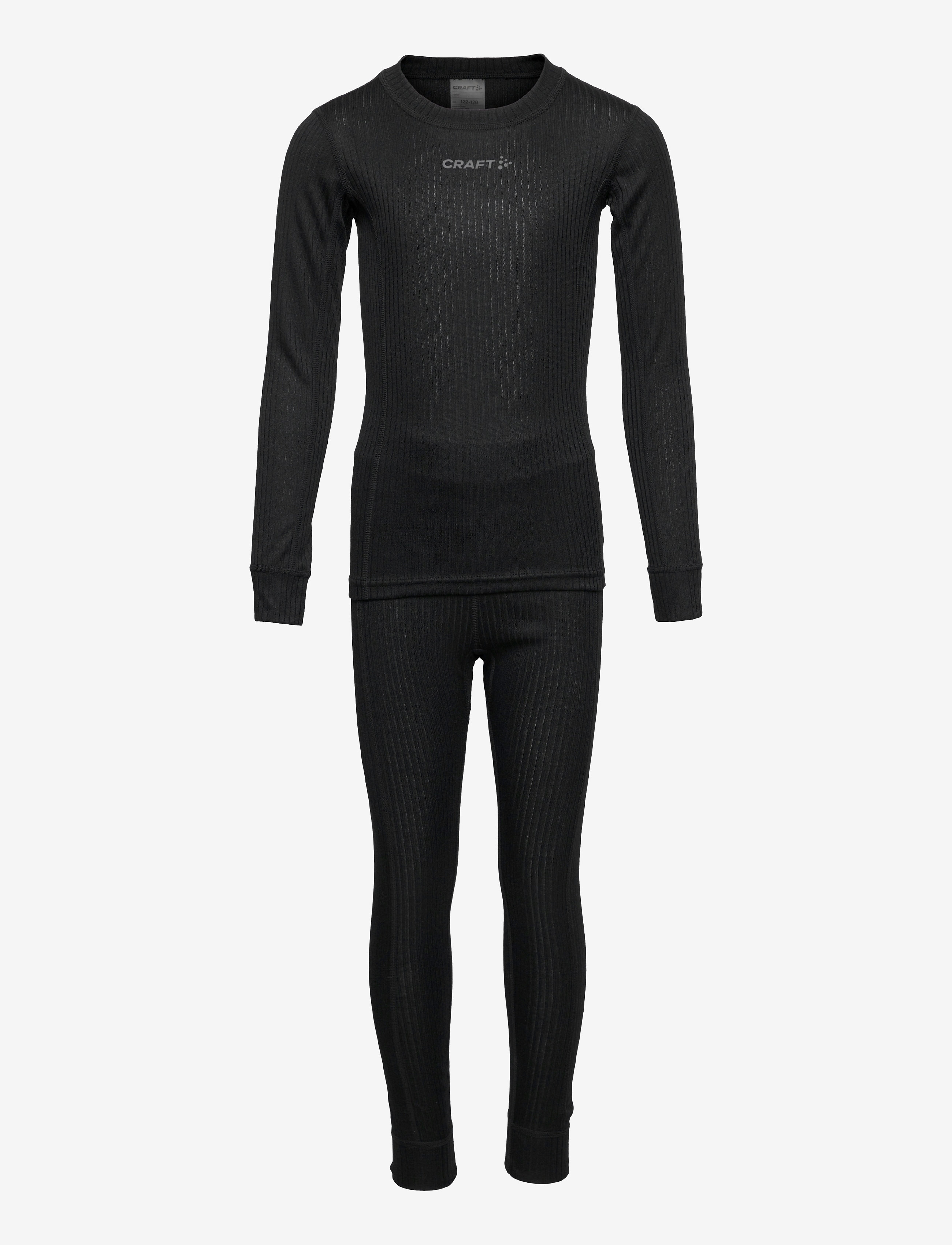 CRAFT Baselayer Set Jr Schwarz - 98-104 - Kinder
