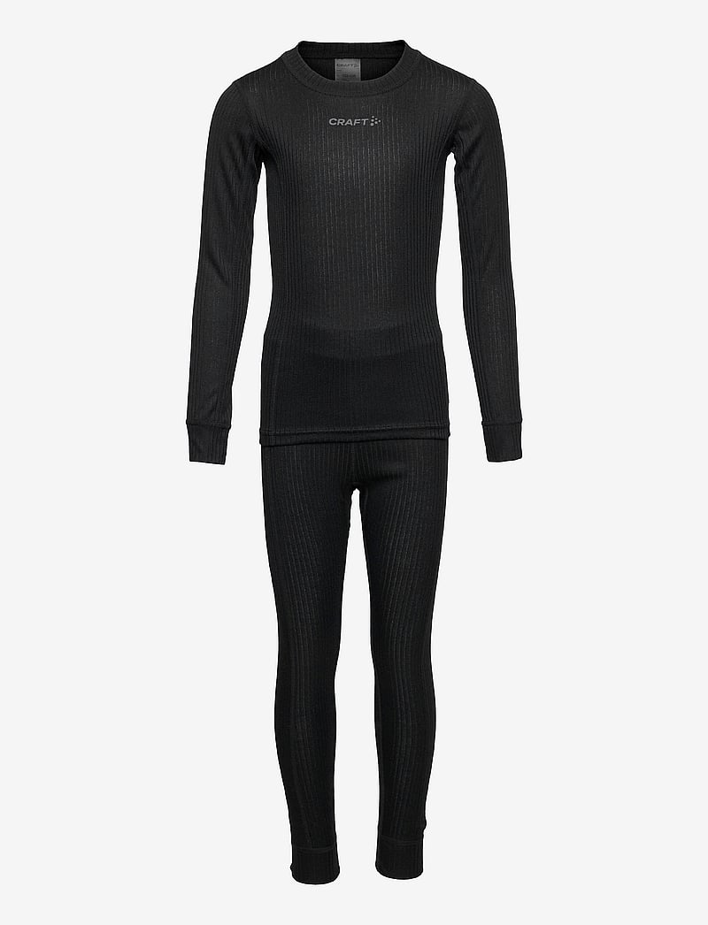 Craft - Core Dry Baselayer Set Jr - termosæt - black - 1