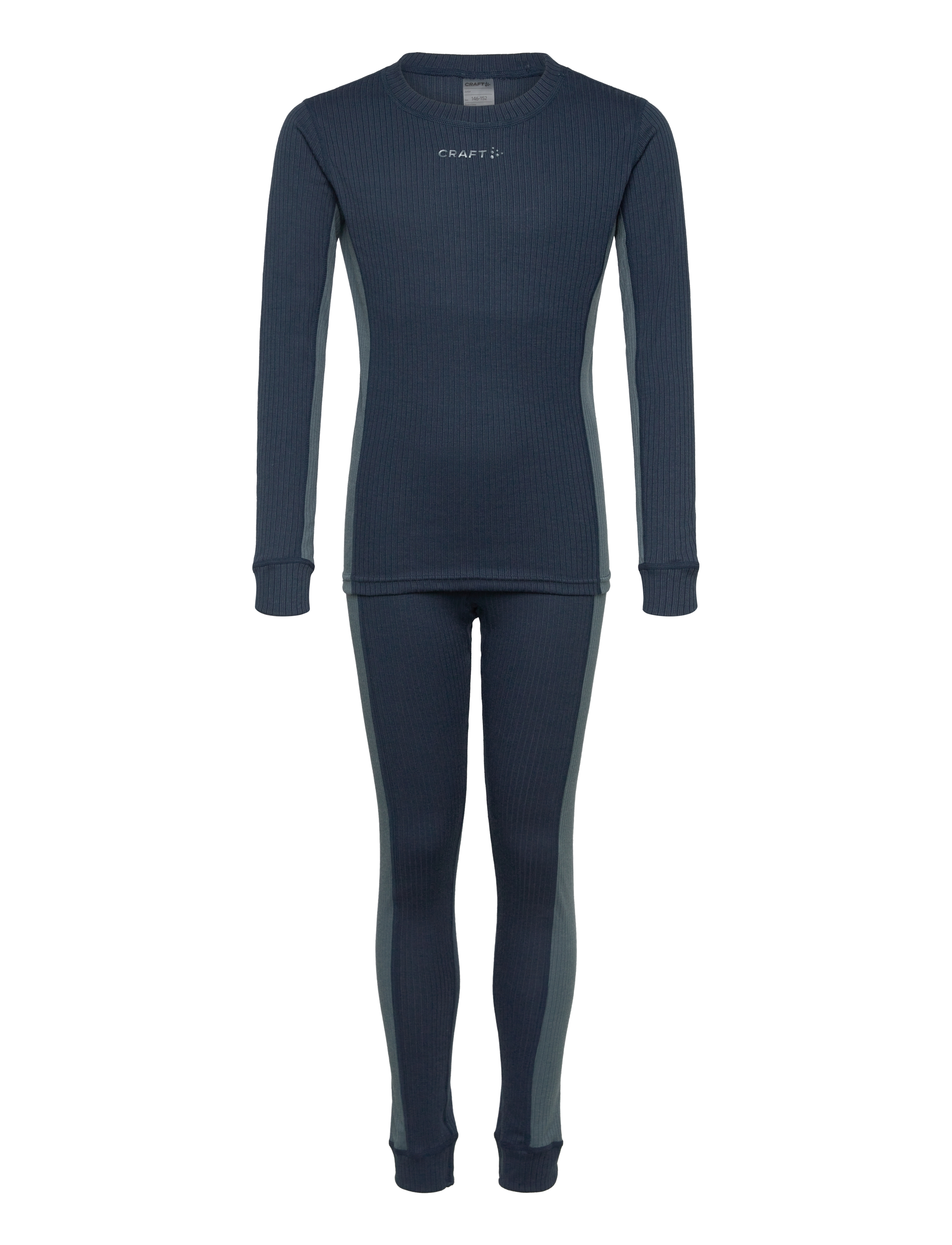 CRAFT Baselayer Set Jr Navy - 110-116 - Kinder