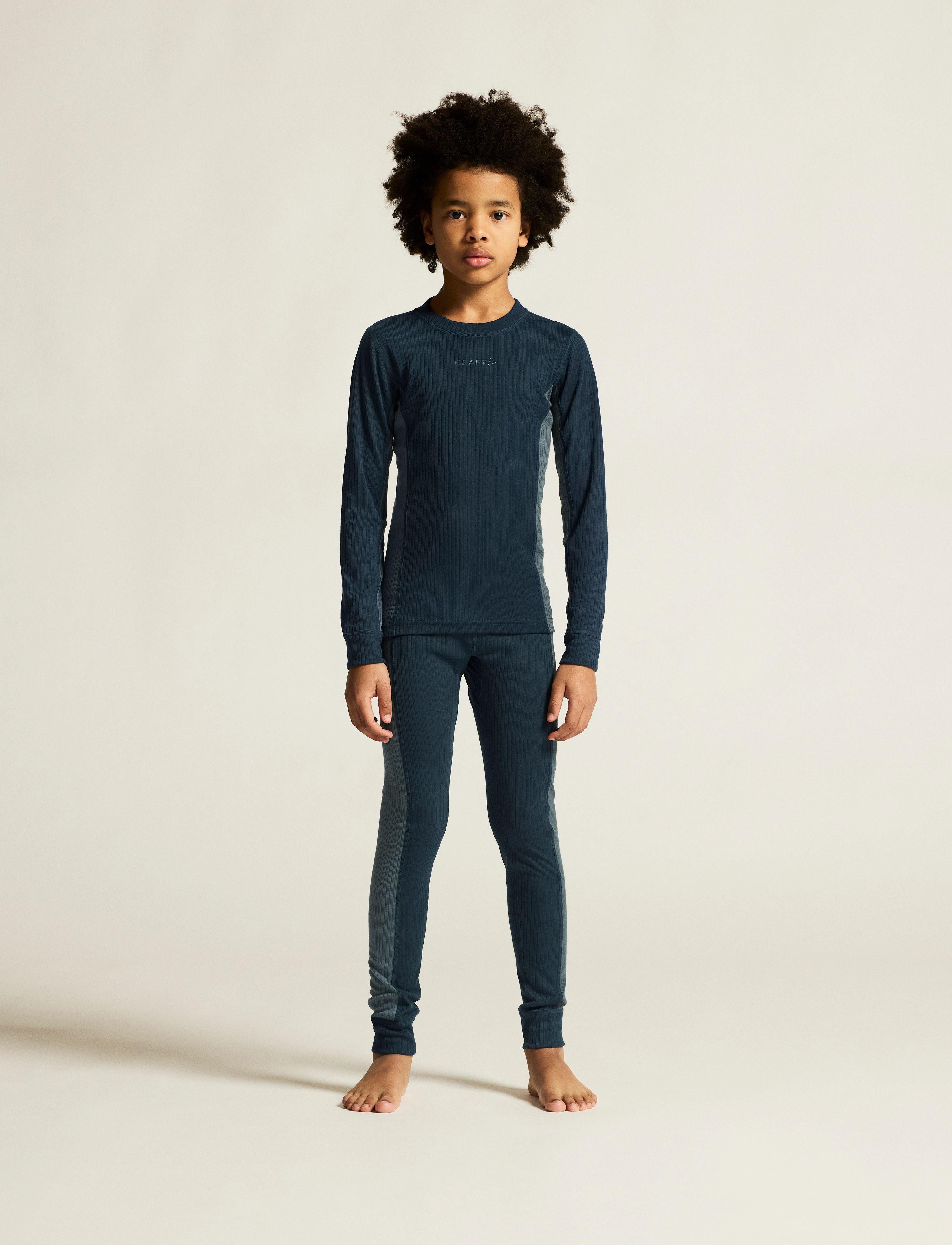 Craft Baselayer Set Jr, 74-80, Navy, Basislag > Baselayer-Sæt, Børn