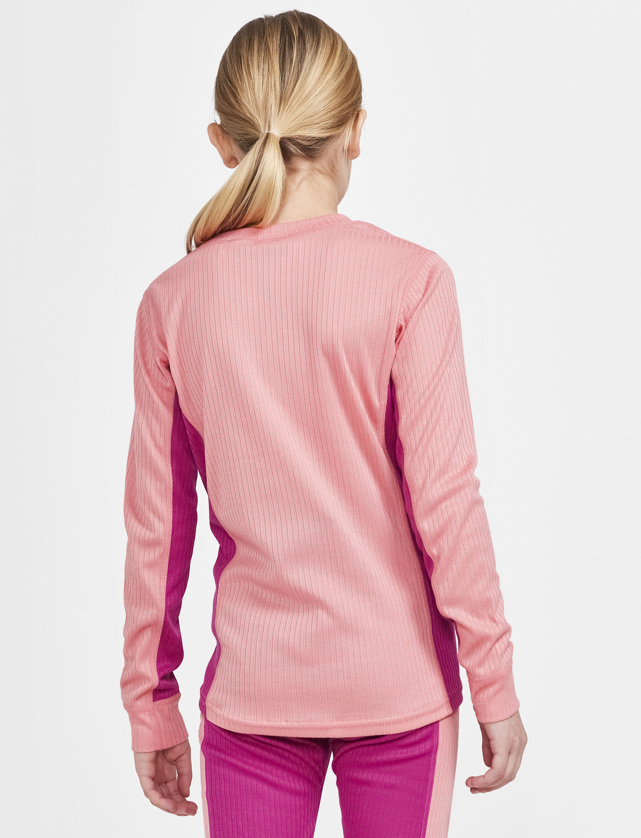 Craft - Baselayer Set Jr - underställsset - coral/roxo - 3