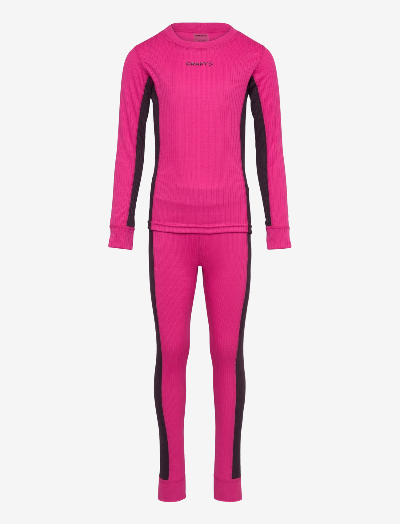 Craft - Baselayer Set Jr - base layer sets - fame/dk plum - 0