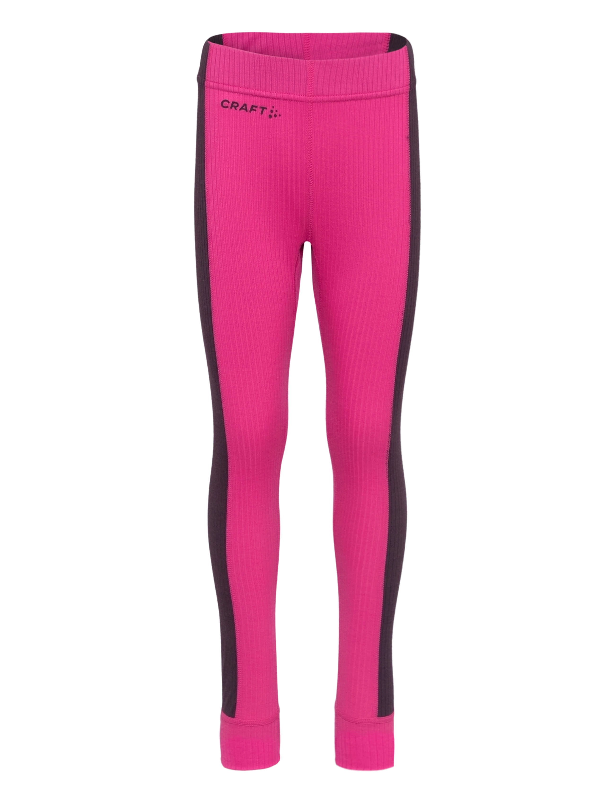 Craft - Baselayer Set Jr - aluskihina kantavad rõivakomplektid - fame/dk plum - 3