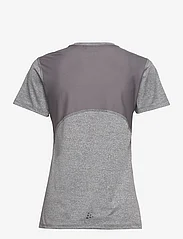 Craft - Adv Essence SS Tee W - t-shirts - black melange - 1