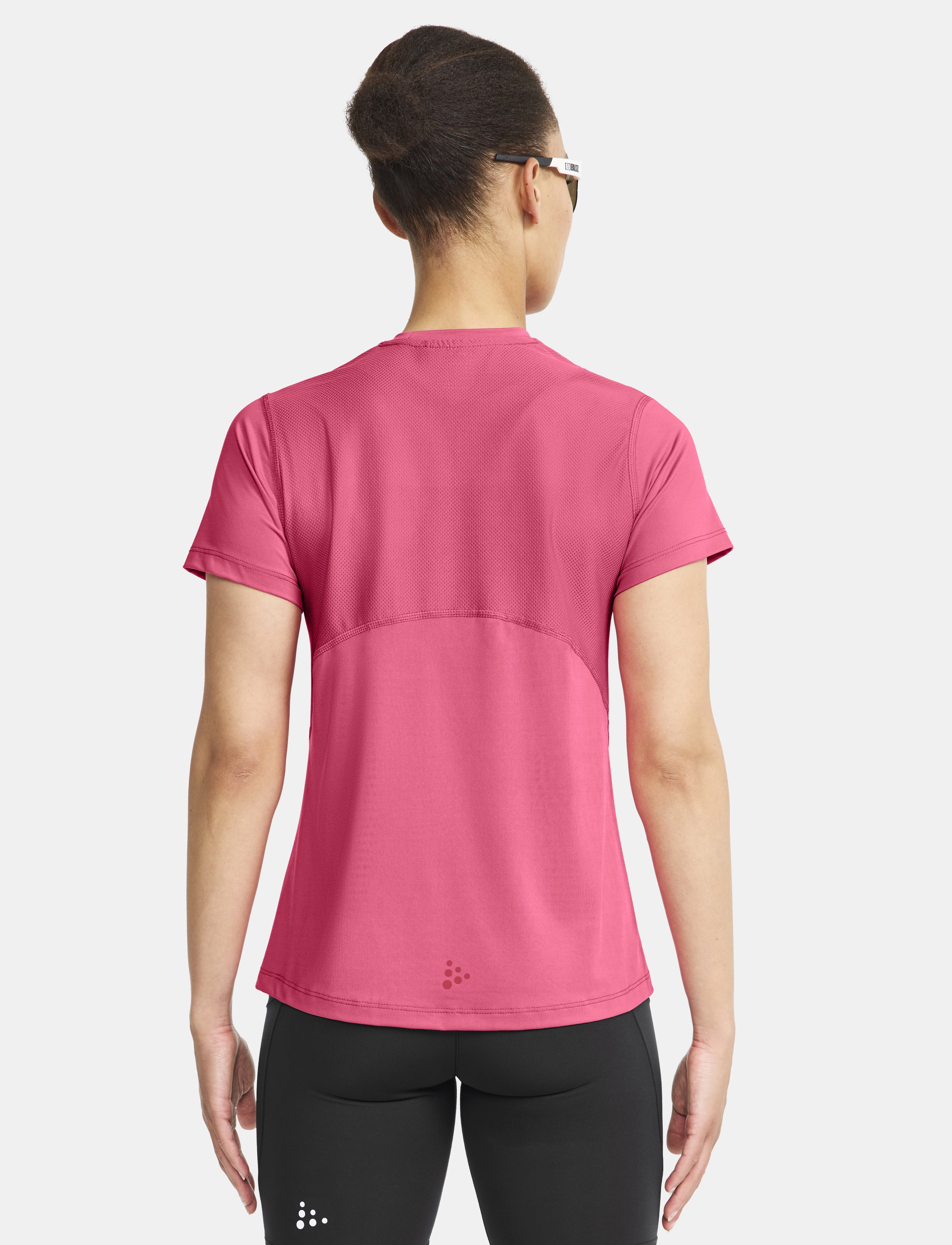 Craft - ADV ESSENCE SS TEE W - fuchsia - 3