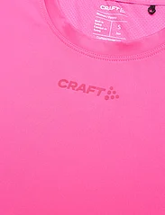 Craft - Adv Essence SS Tee W - t-shirts - fuchsia - 4
