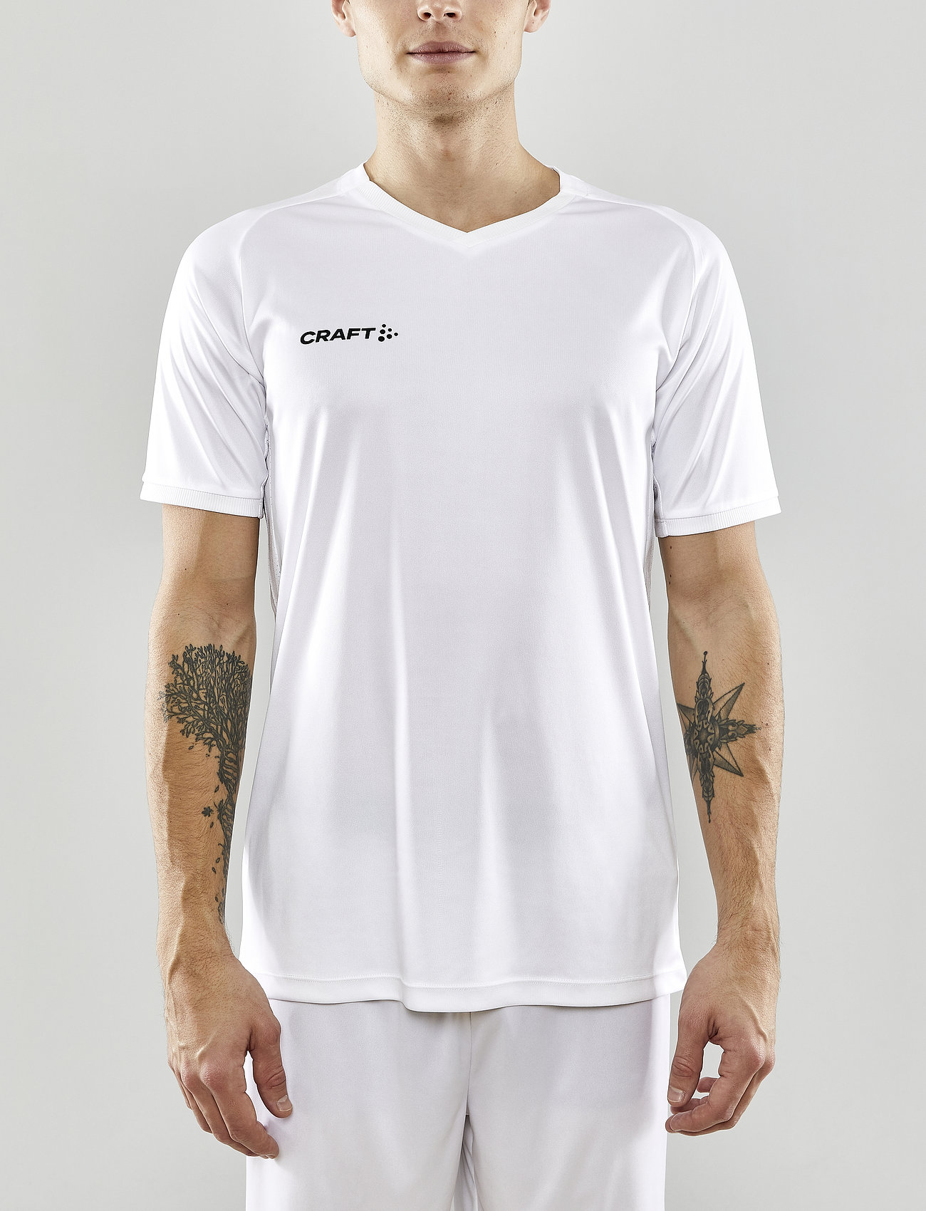 Craft - Progress 2.0 Solid Jersey M - oberteile & t-shirts - white - 0