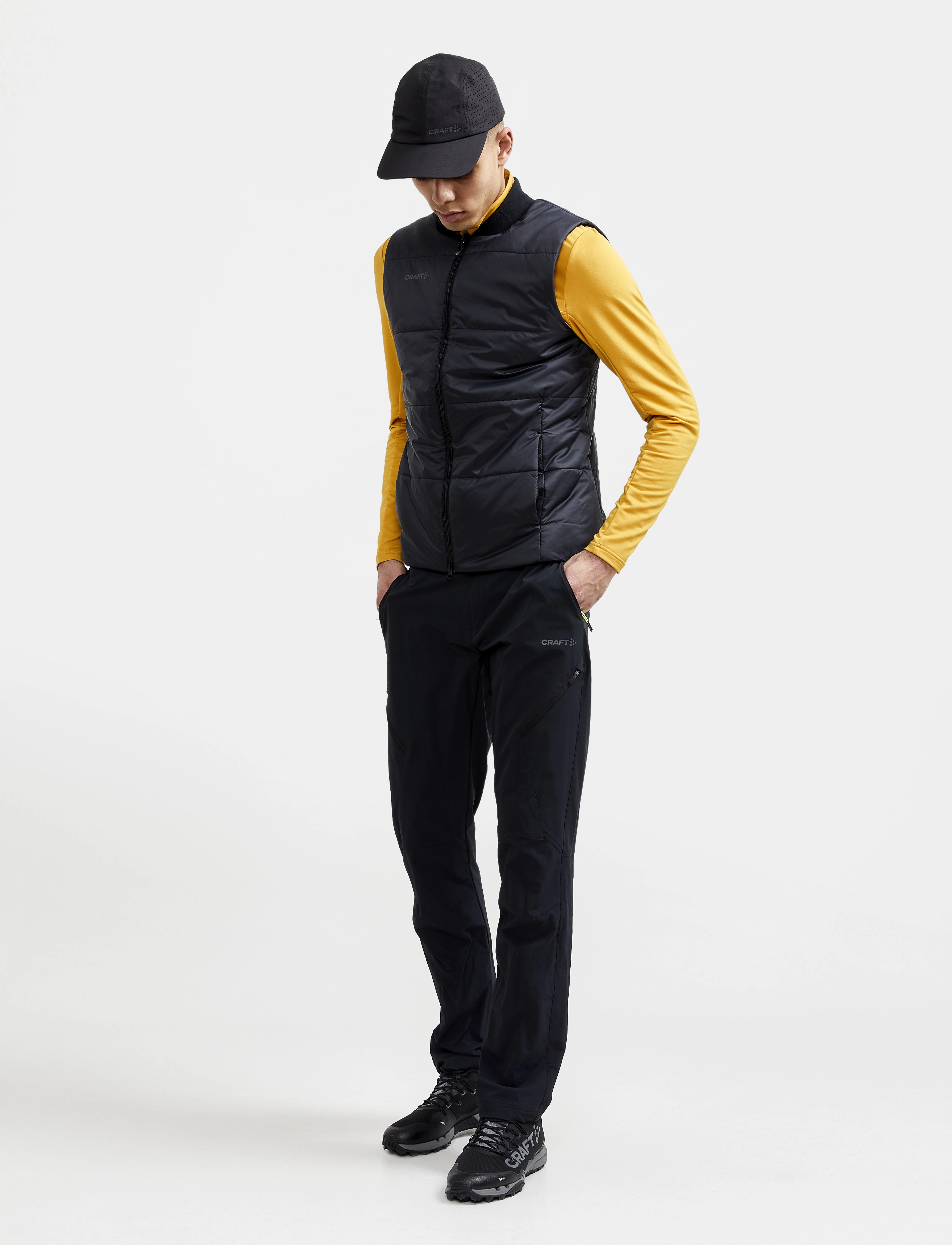 Craft - ADV EXPLORE TECH PANTS M - friluftsbyxor - black - 5