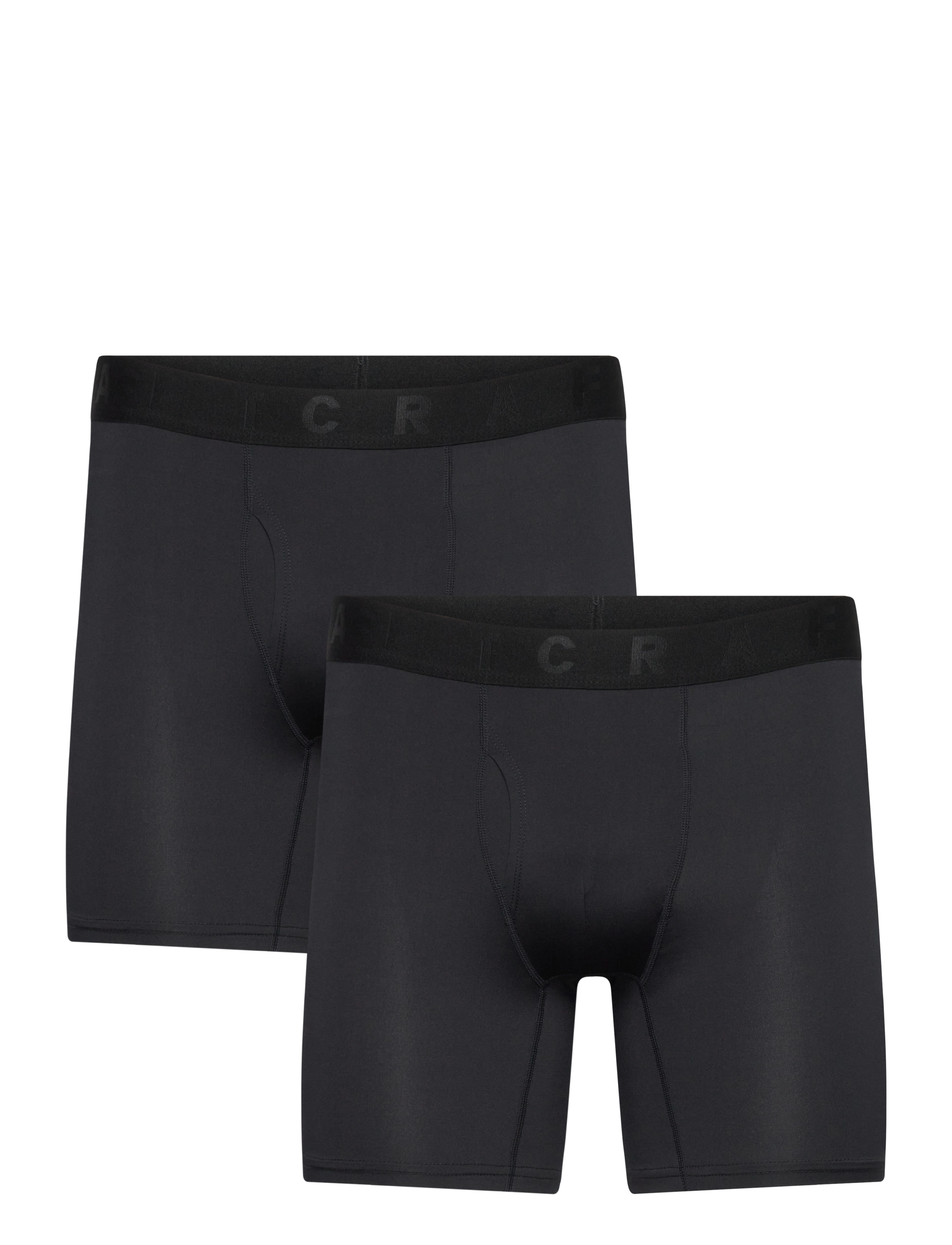 Craft Core Dry Boxer 6-Inch 2-Pack M, L, Black, Sport Underwear > Sport Boxers, Herre