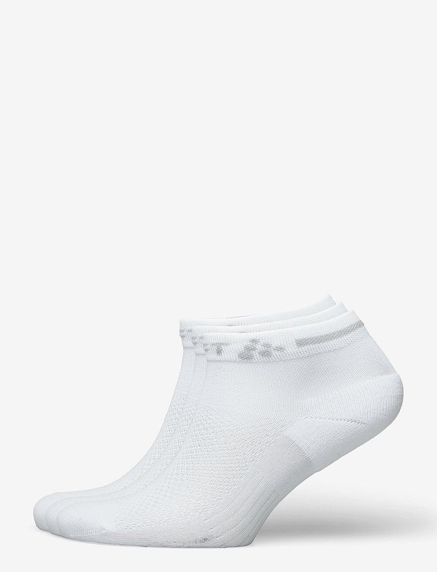 Craft - Active Mid Sock 3-Pack - strümpfe - white - 0