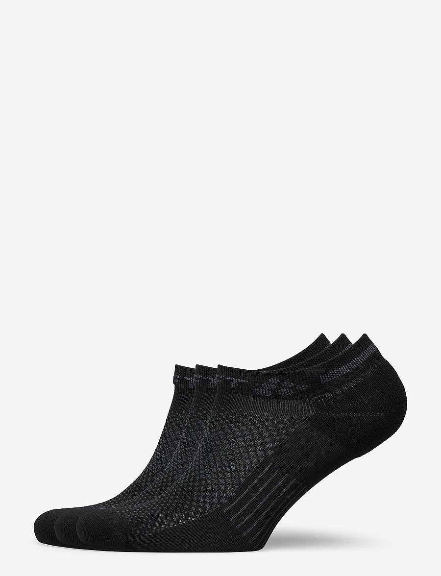 Craft - Active Shaftless Sock 3-Pack - black - 0